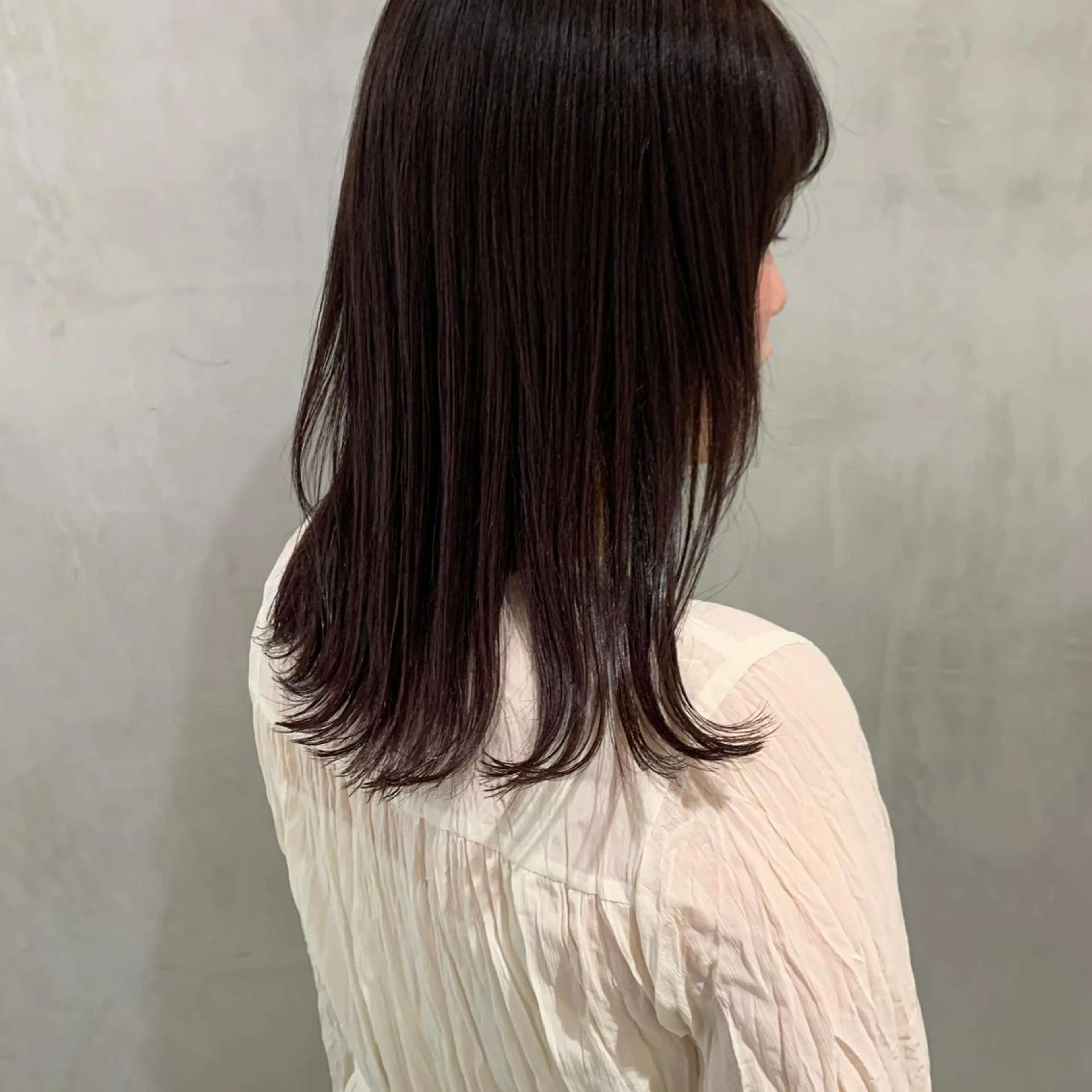 セミロング カット ヘアカラー トリートメント アンニュイヘア🪽 ayumiのヘアスタイル