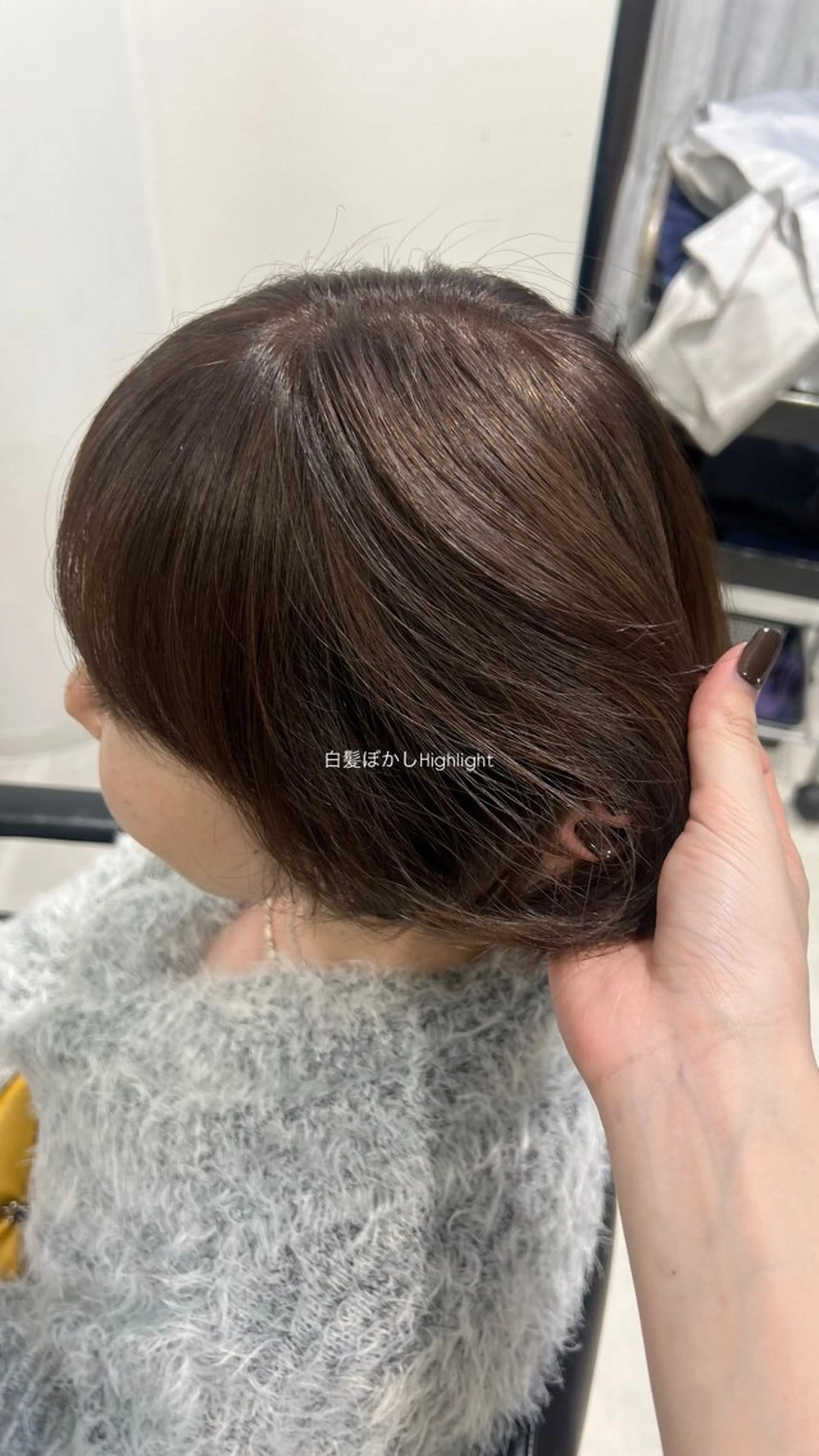 ショート ヘアカラー beleef mel meiのヘアスタイル
