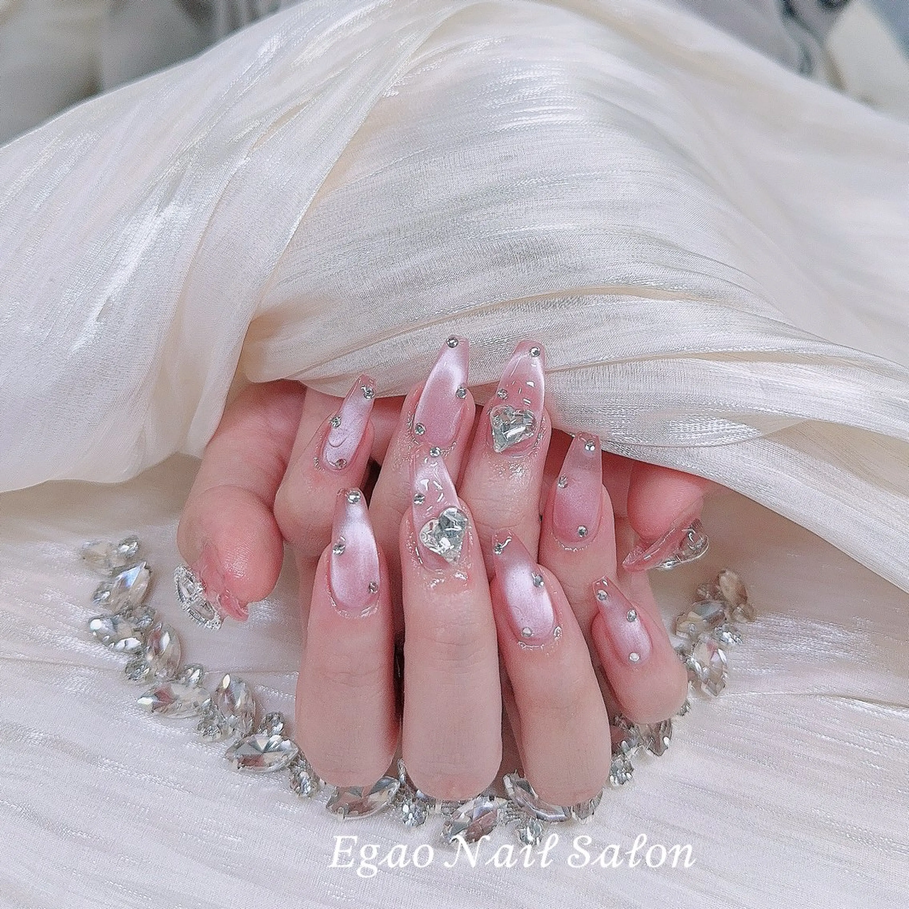 ネイル フットネイル ジェルネイル 韓国ネイル マグネットネイル メンズネイル ハンドネイル Egao Nail錦糸町店のネイルデザイン