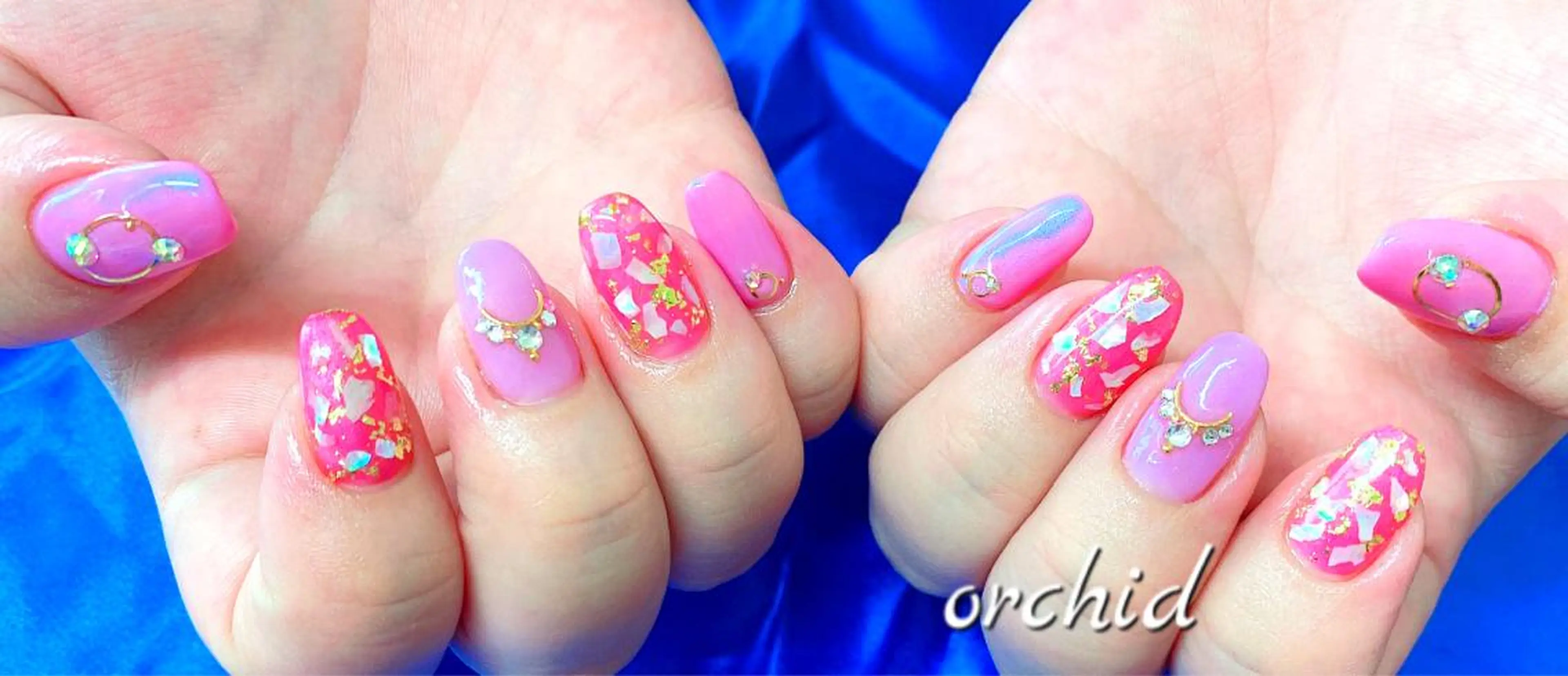 ネイル orchid ♡オーキッドのネイルデザイン