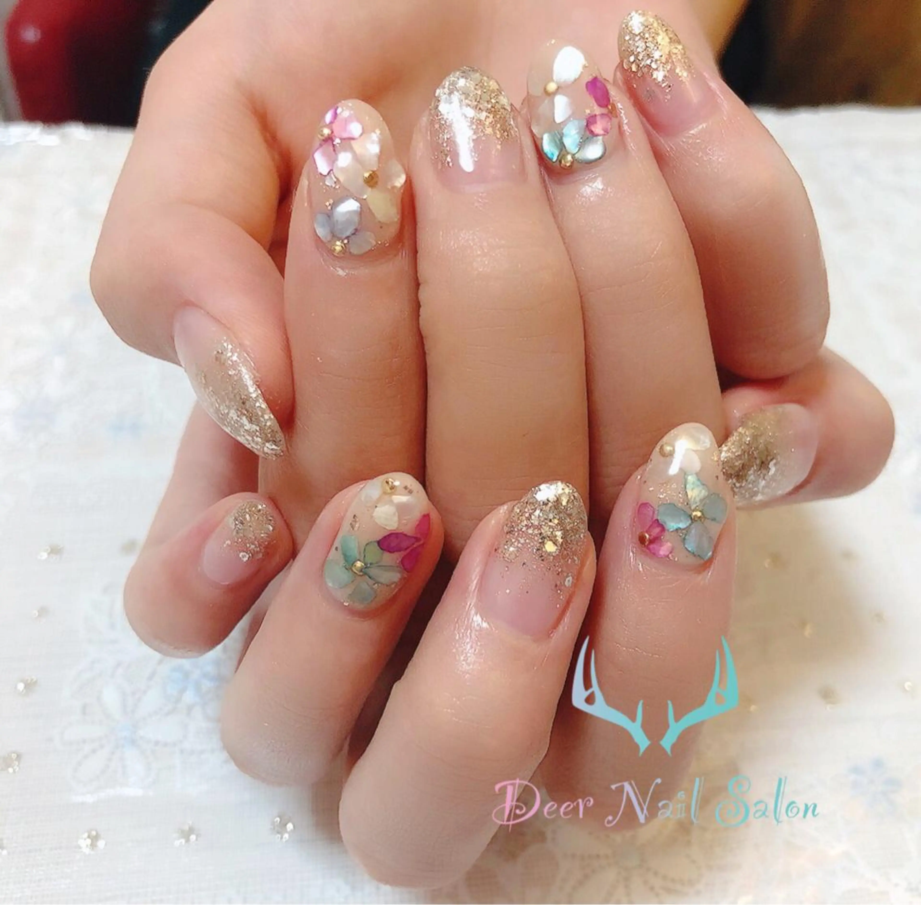 ネイル ハンドネイル ハンドケア Peachy 🍑のネイルデザイン