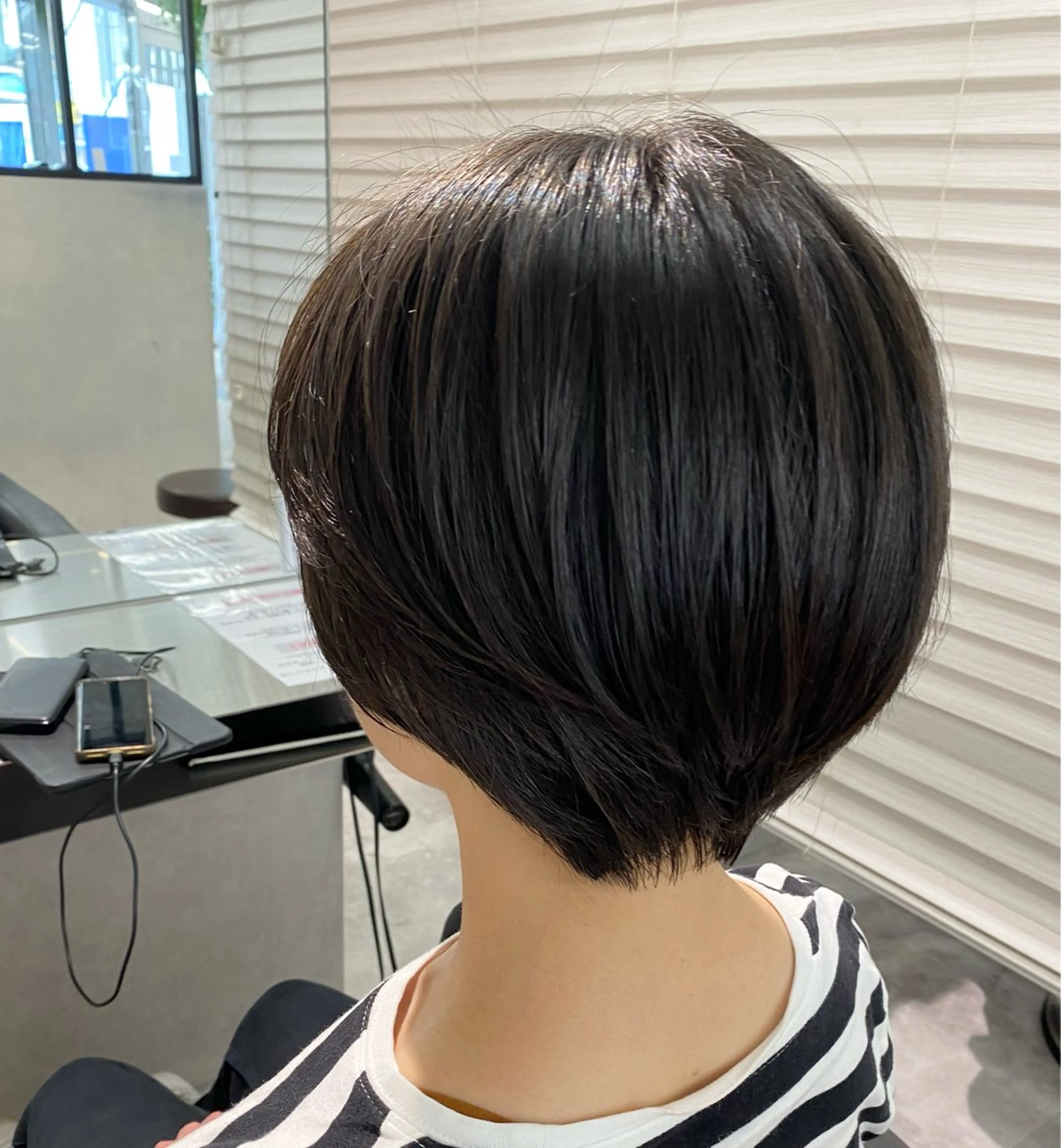 ショート 透明感カラー/当日予 約OK🤍〔杉野葵〕のヘアスタイル