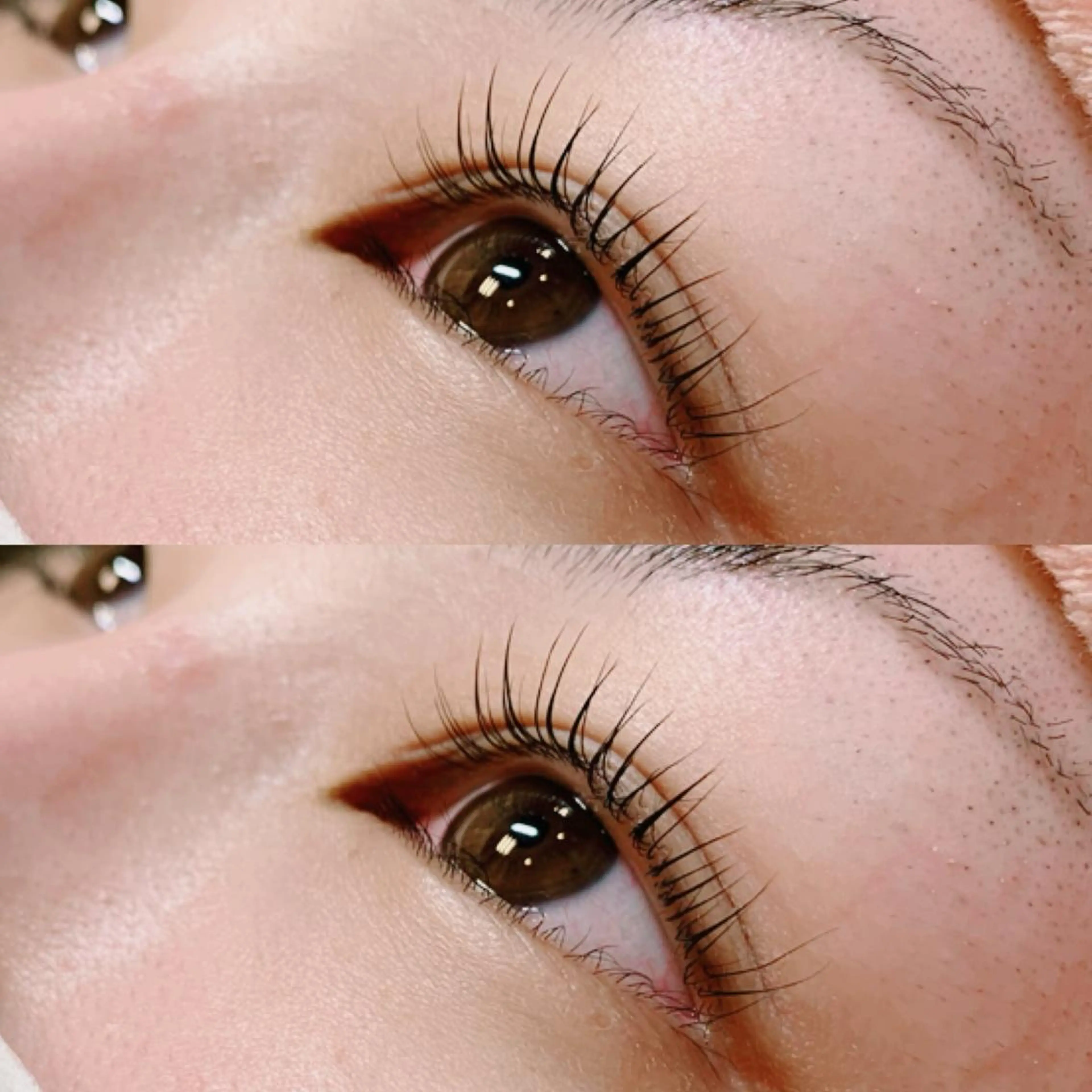 マツエク・マツパ パリジェンヌラッシュリフト brow&lash WAVEのマツエク・マツパデザイン