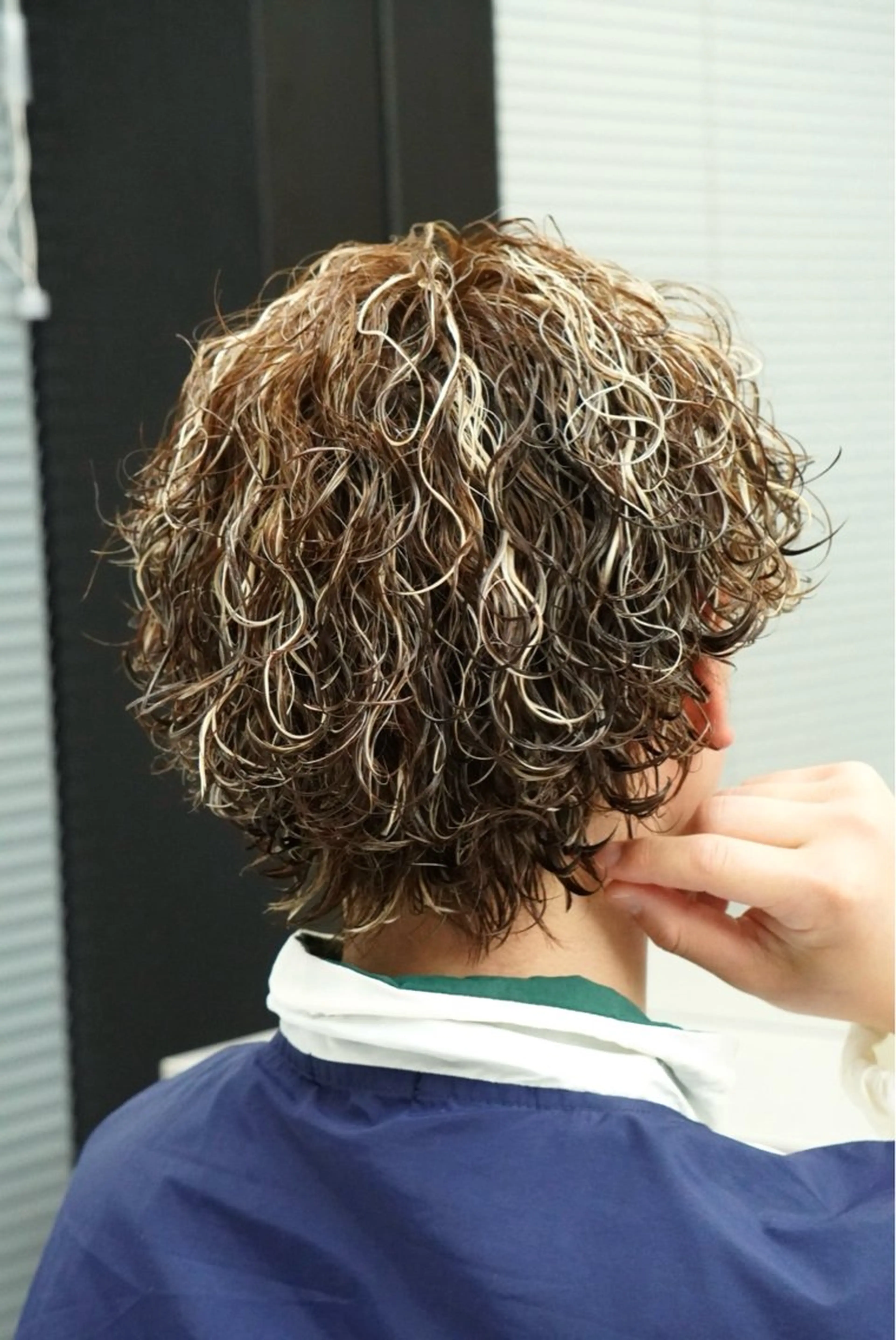 【2440円🔥】メンズカット＋サーフカール(スパイラルパーマ)モデル募集《Ace名駅店》束感／ふんわり質感OKの写真