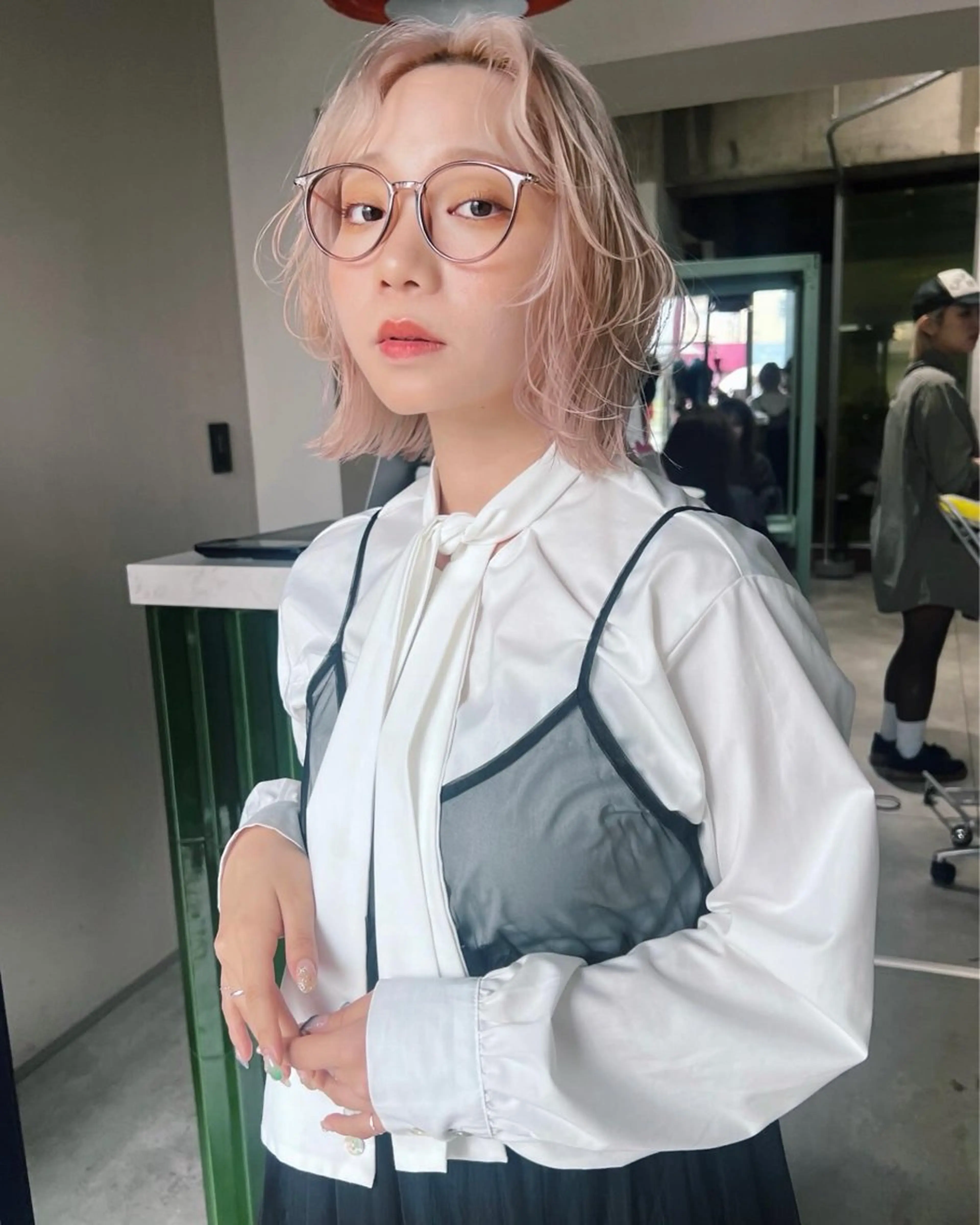 ショート カラー ヘアカラー トリートメント 🧡色落ちまで2度綺 麗なカラー🧡ヨシキのヘアスタイル