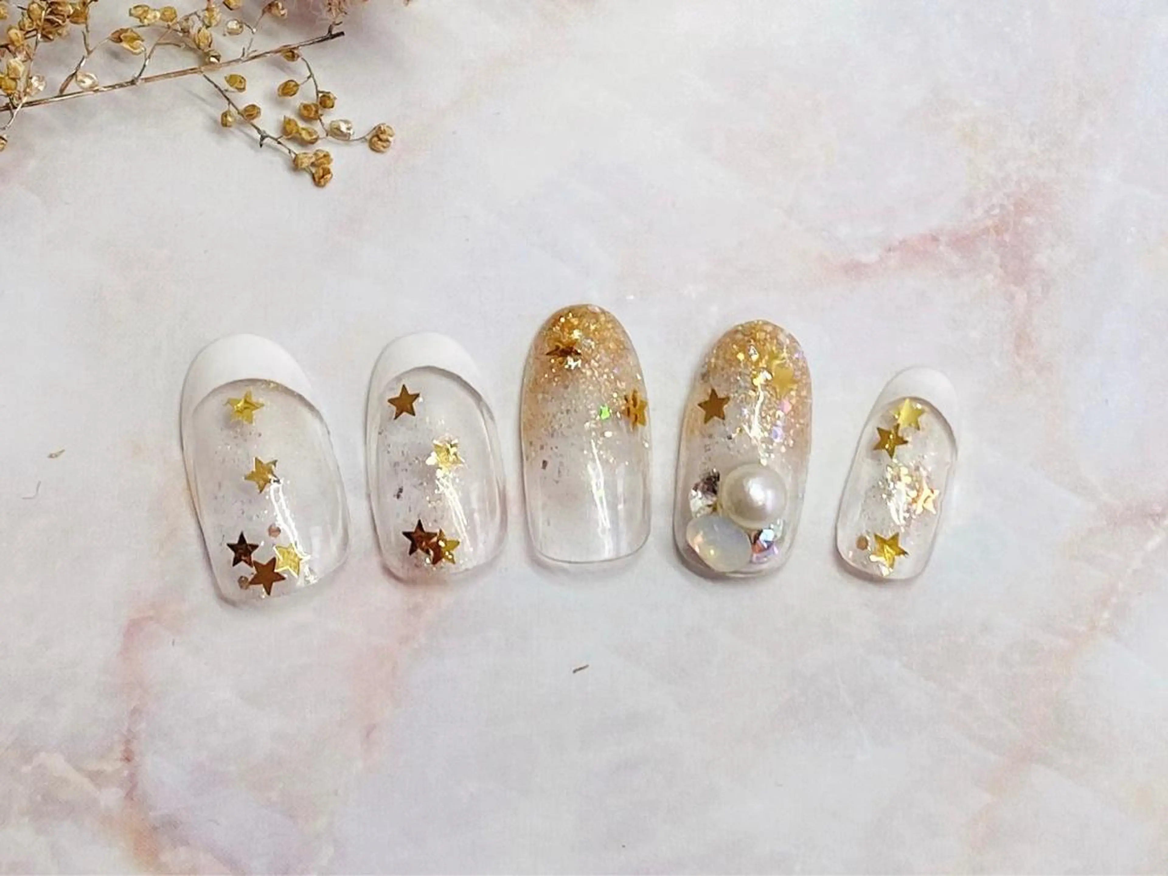 ネイル 冬ネイル クリスマス Verest 西荻窪のネイルデザイン