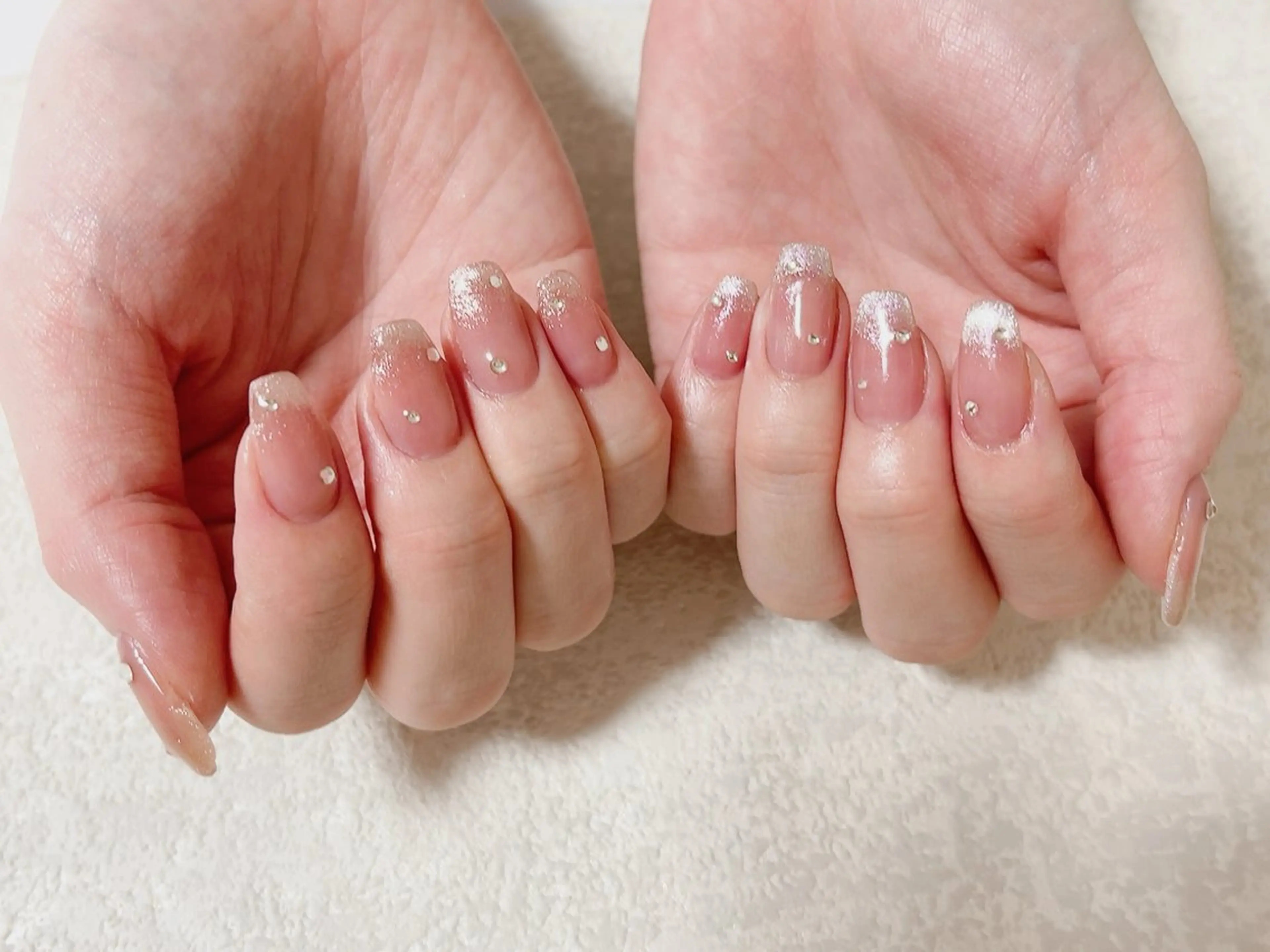 ネイル ジェルネイル グラデーション 韓国ネイル マグネットネイル メンズネイル kiki nail たまプラーザのネイルデザイン