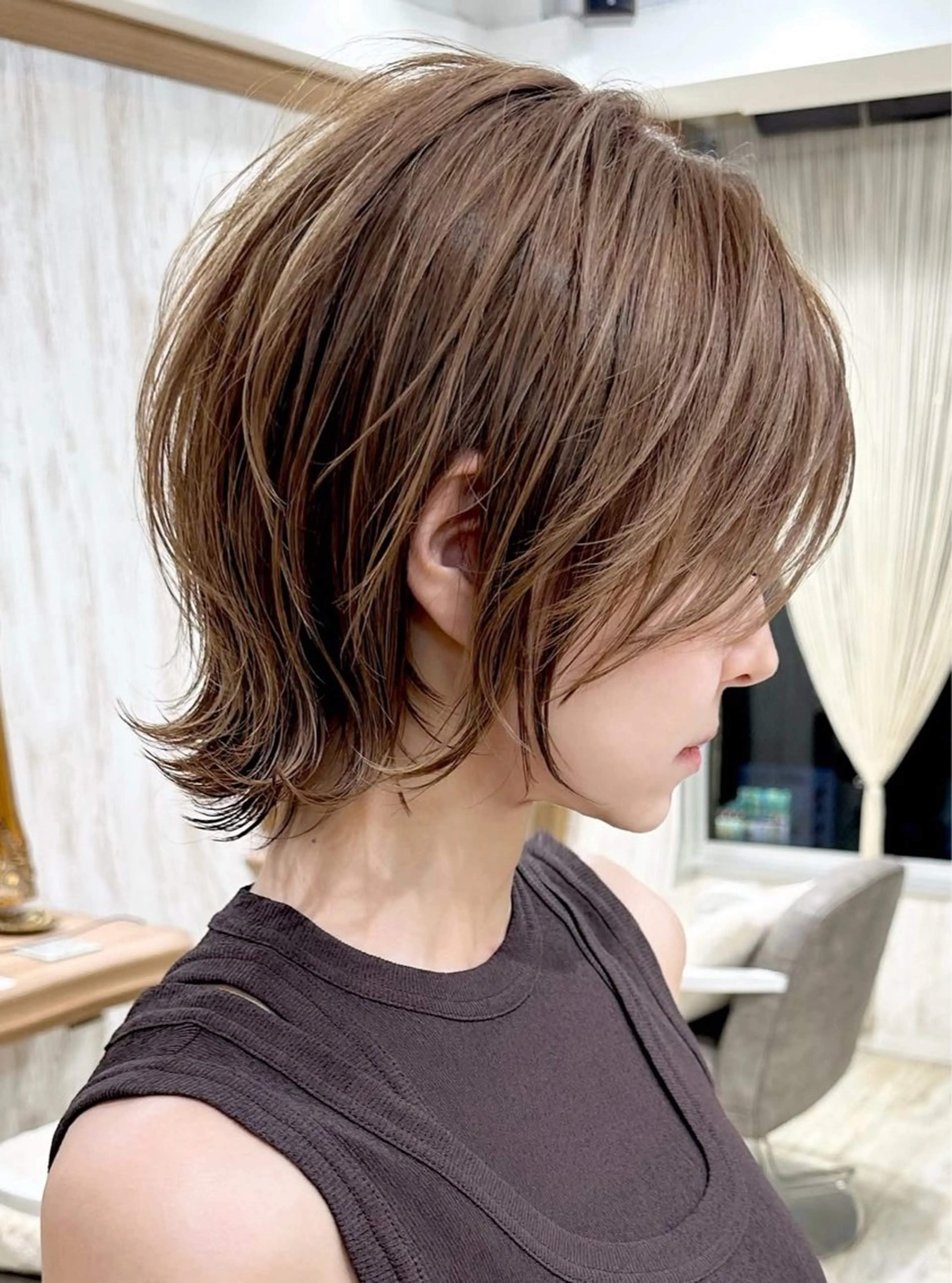 ショート AMI ウルフ/ショートのヘアスタイル