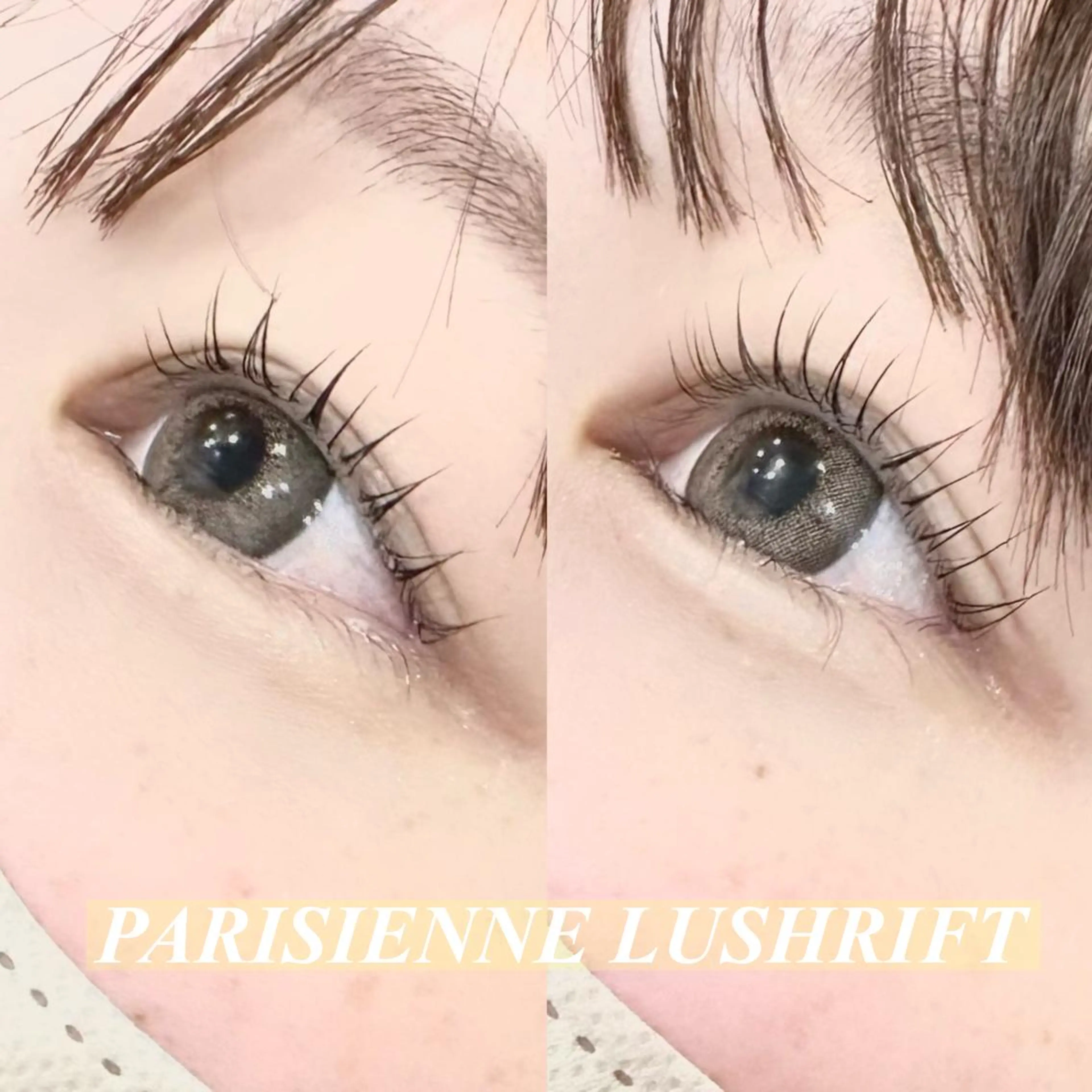 マツエク・マツパ パリジェンヌラッシュリフト MYU🩵 Mirajuのマツエク・マツパデザイン