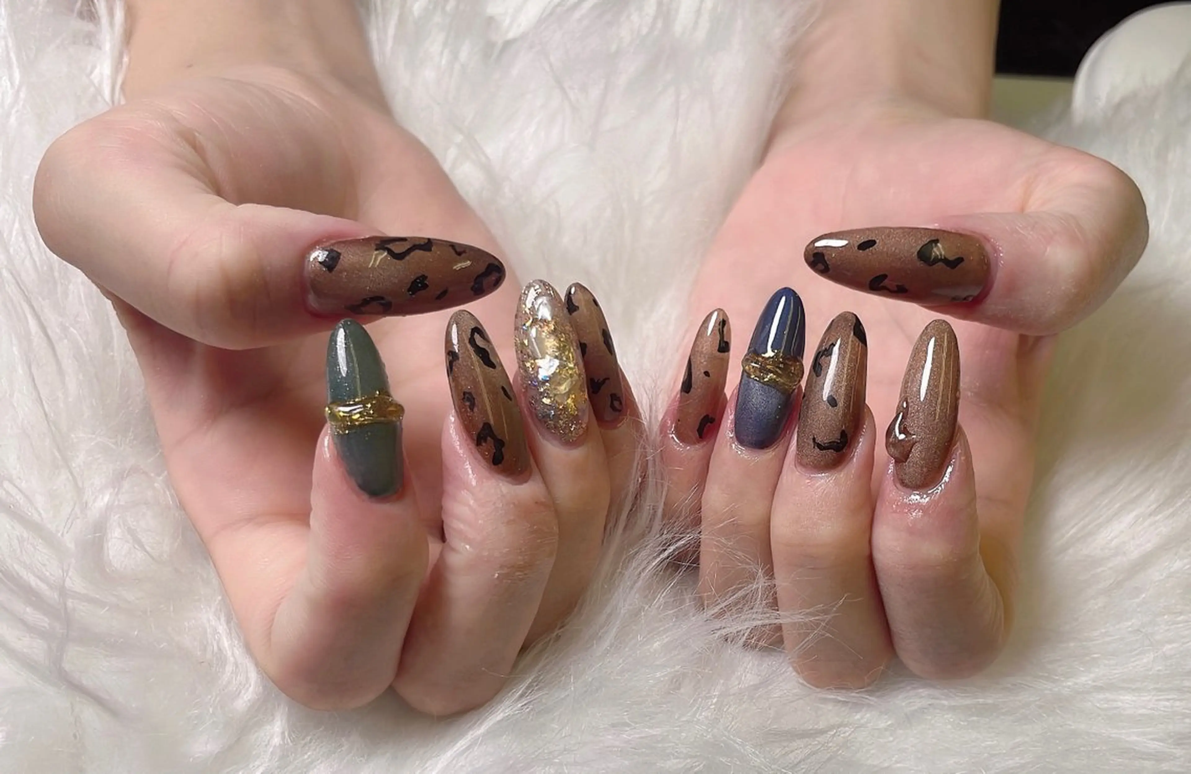 ネイル 渋谷T&B りお ロング無制限中💫のネイルデザイン