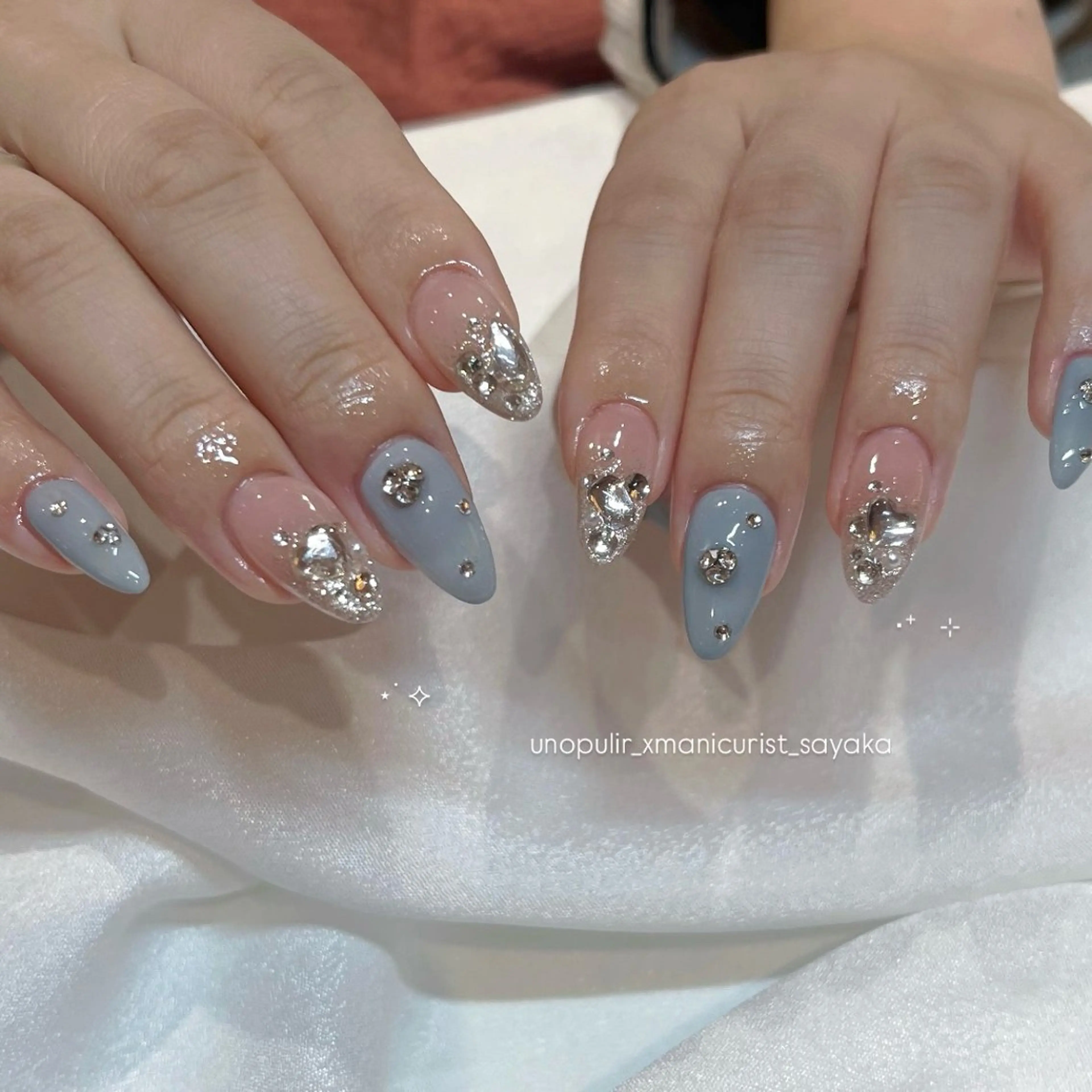 ネイル ハンドネイル unopulir Sayakaのネイルデザイン