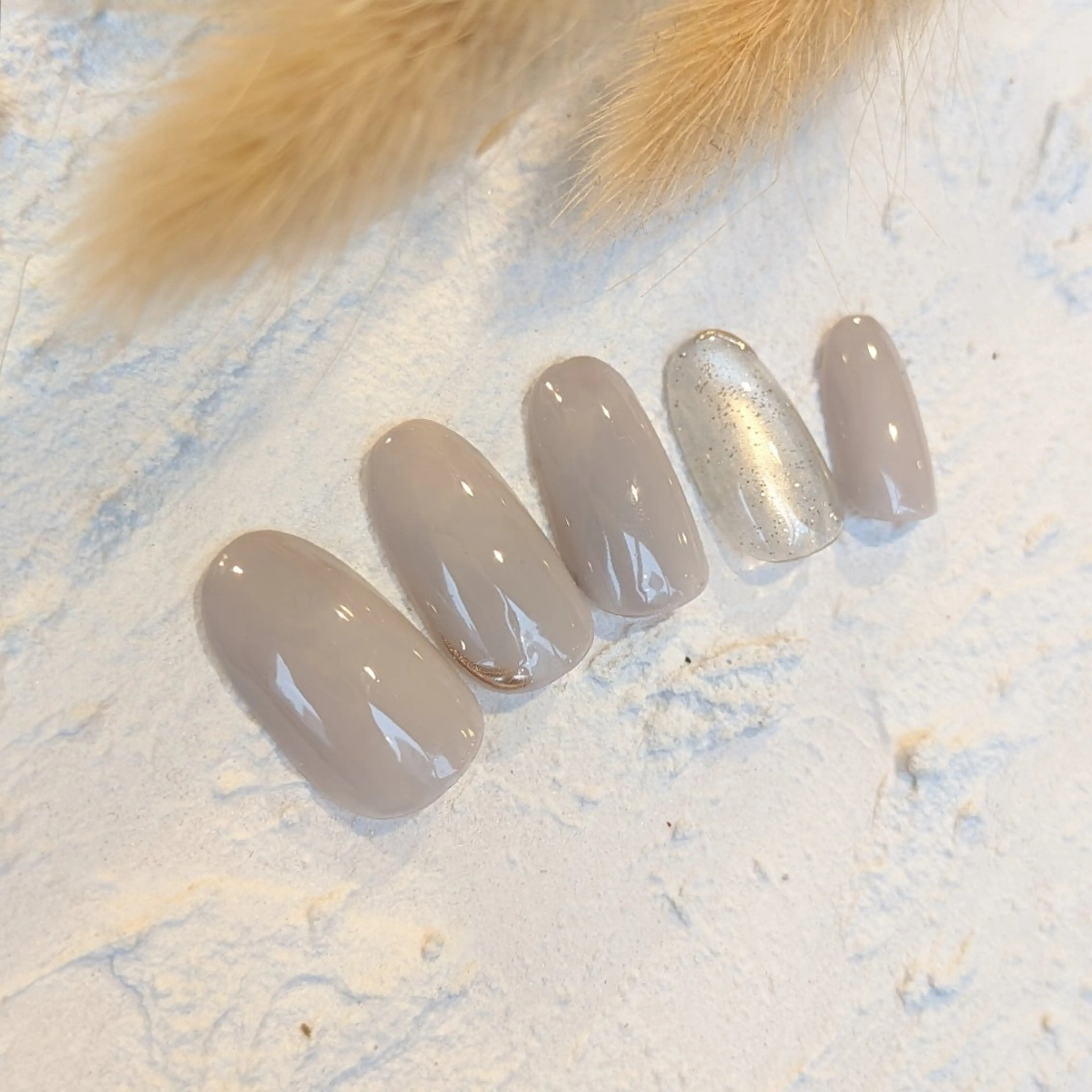 ネイル シンプルネイル miel nail mayaのネイルデザイン