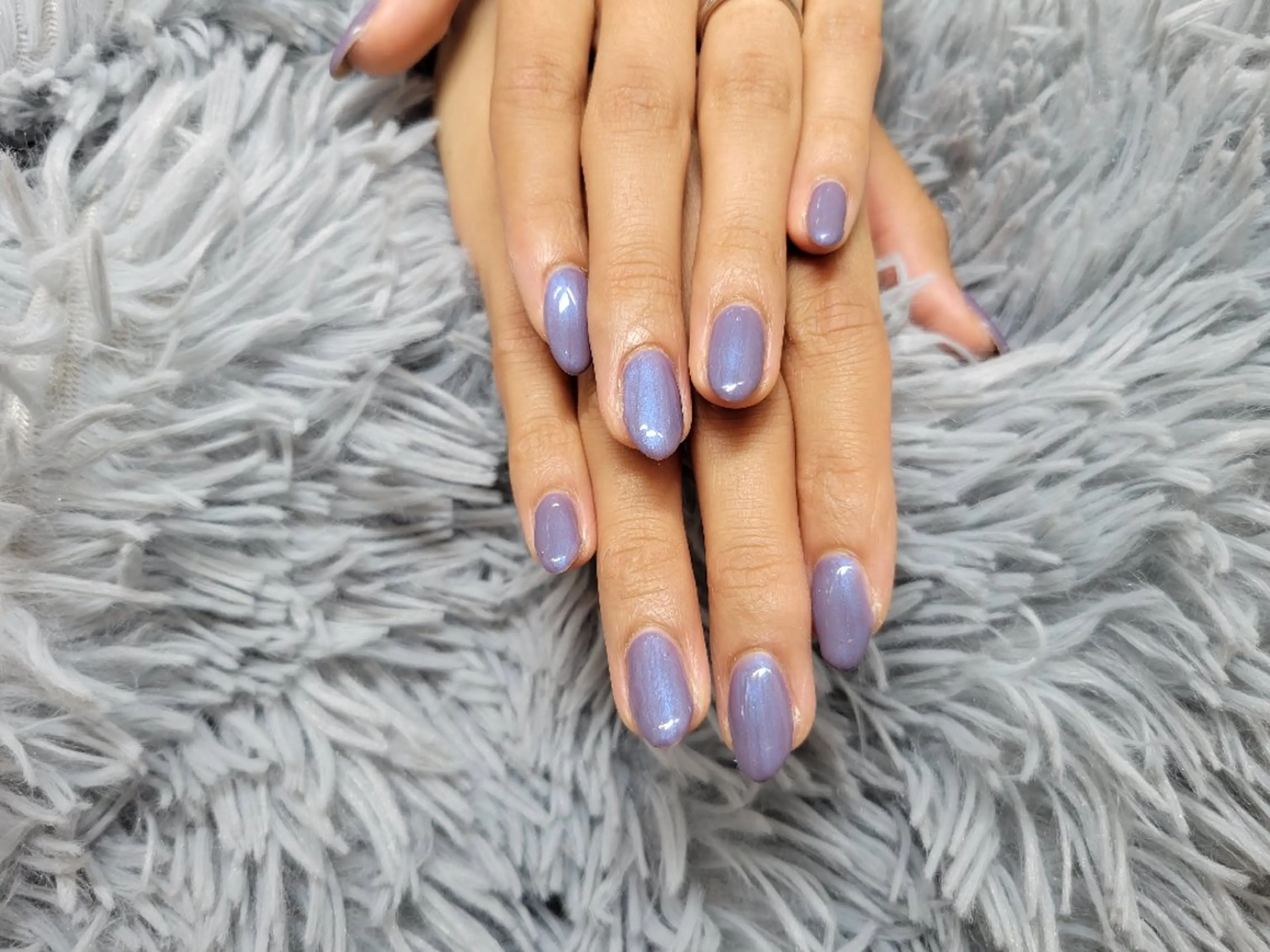 ネイル ワンカラーネイル Gnomes loaのネイルデザイン