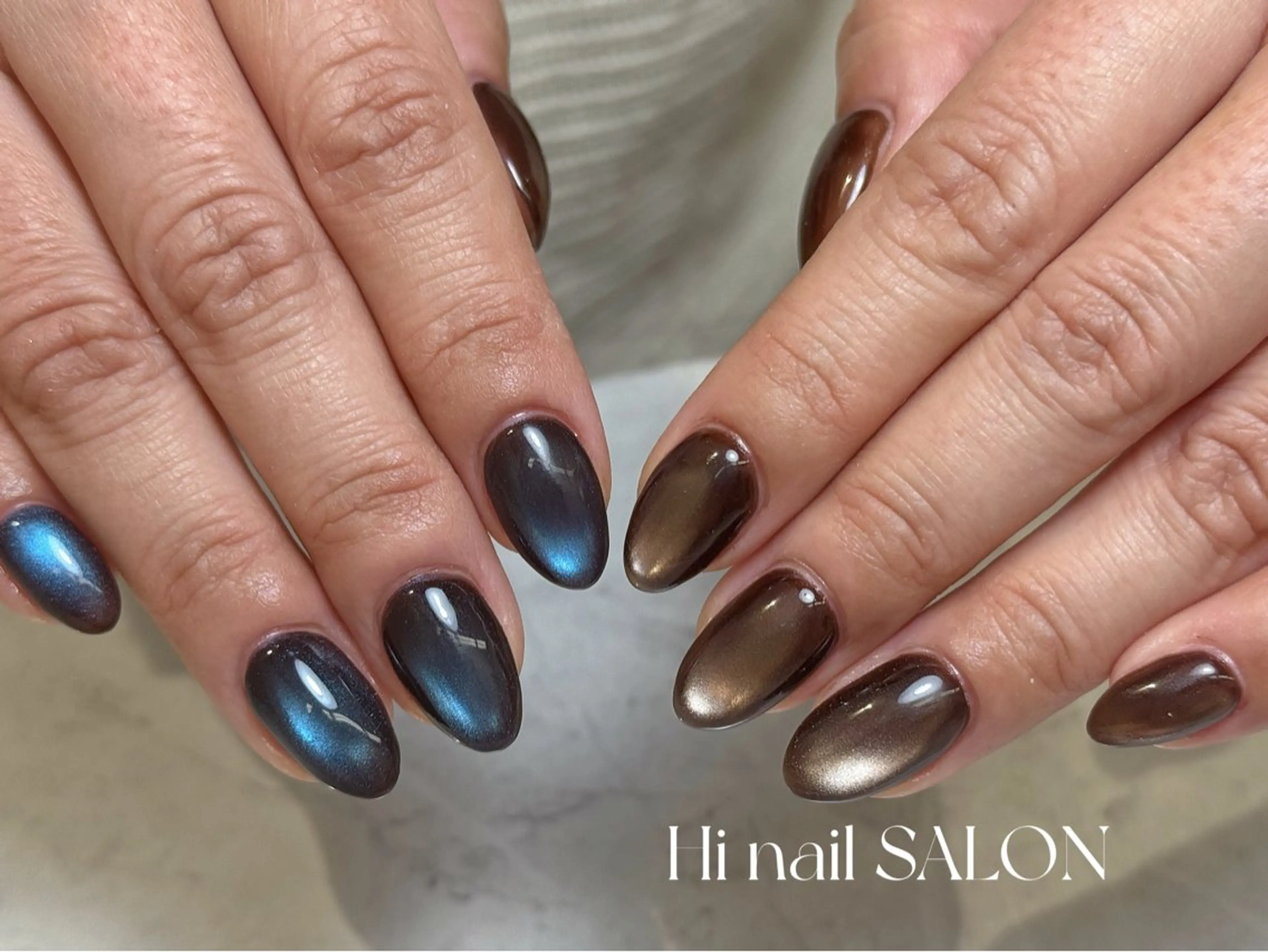 ネイル チークネイル フラッシュネイル フレンチネイル マグネットネイル 持ち込み ハンドネイル Hi nail 【ハイネイル】池袋のネイルデザイン