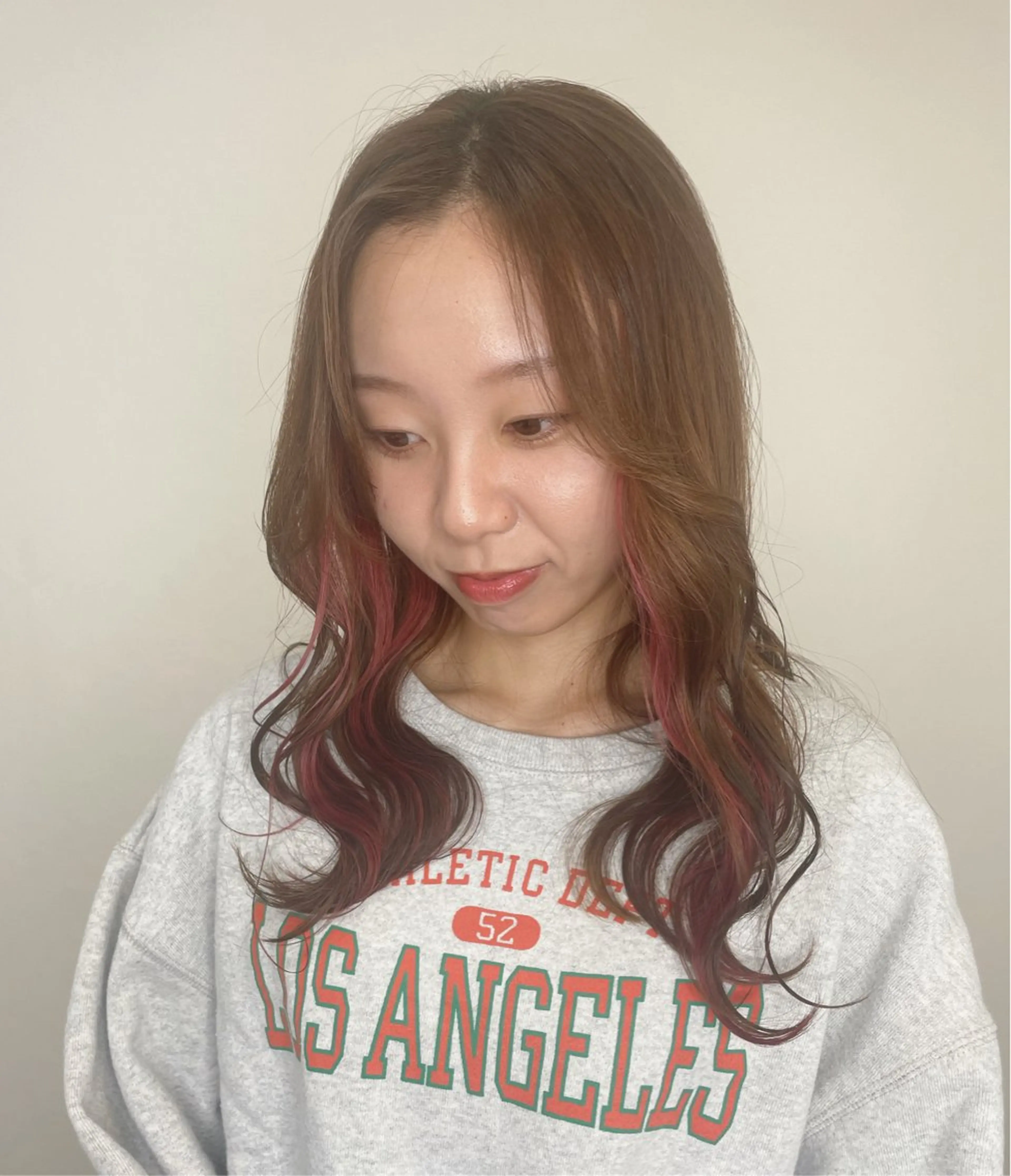 セミロング hairs BEAU 藤田彩夏のヘアスタイル