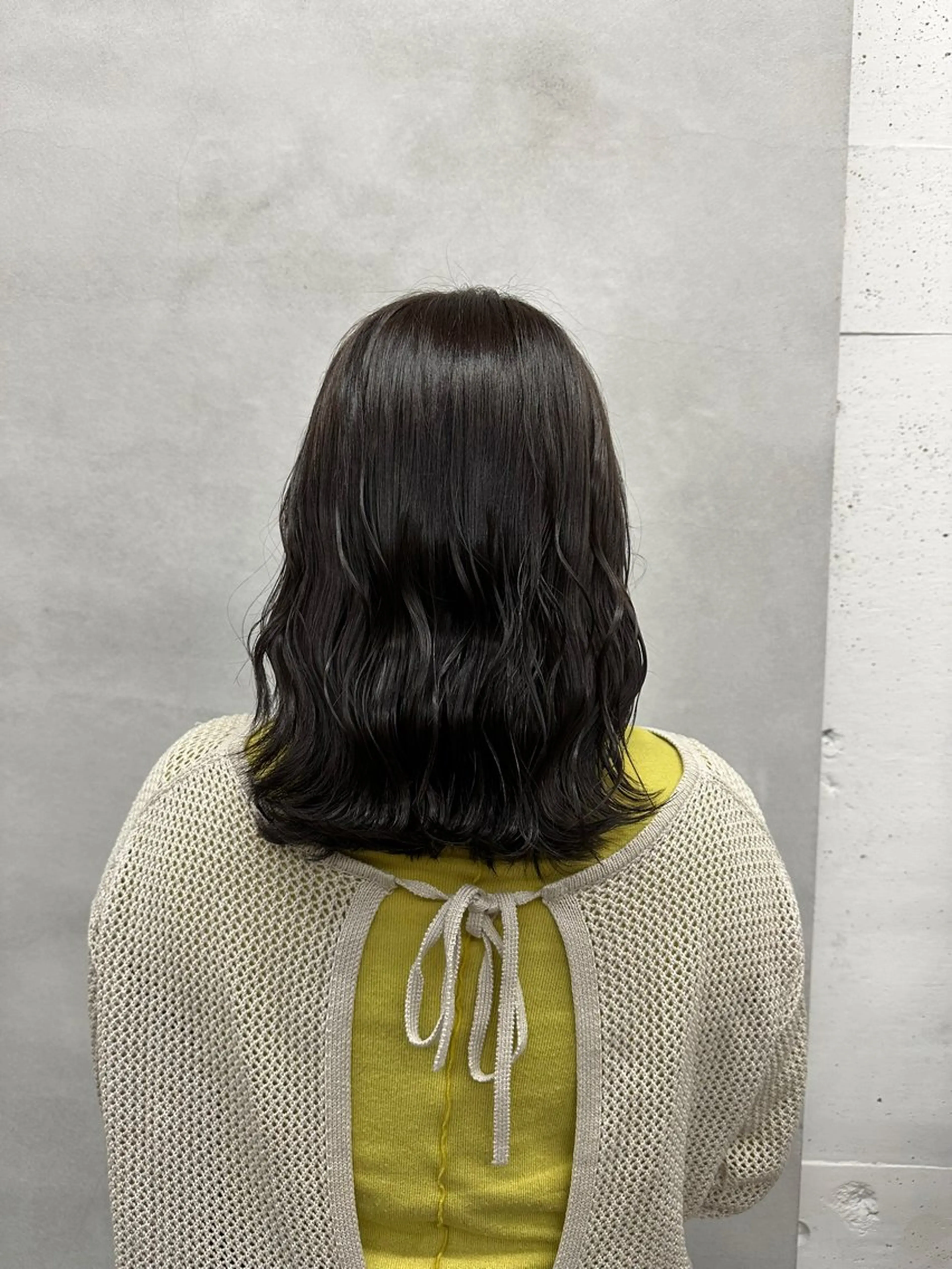 ミディアム MUKU ひかるのヘアスタイル