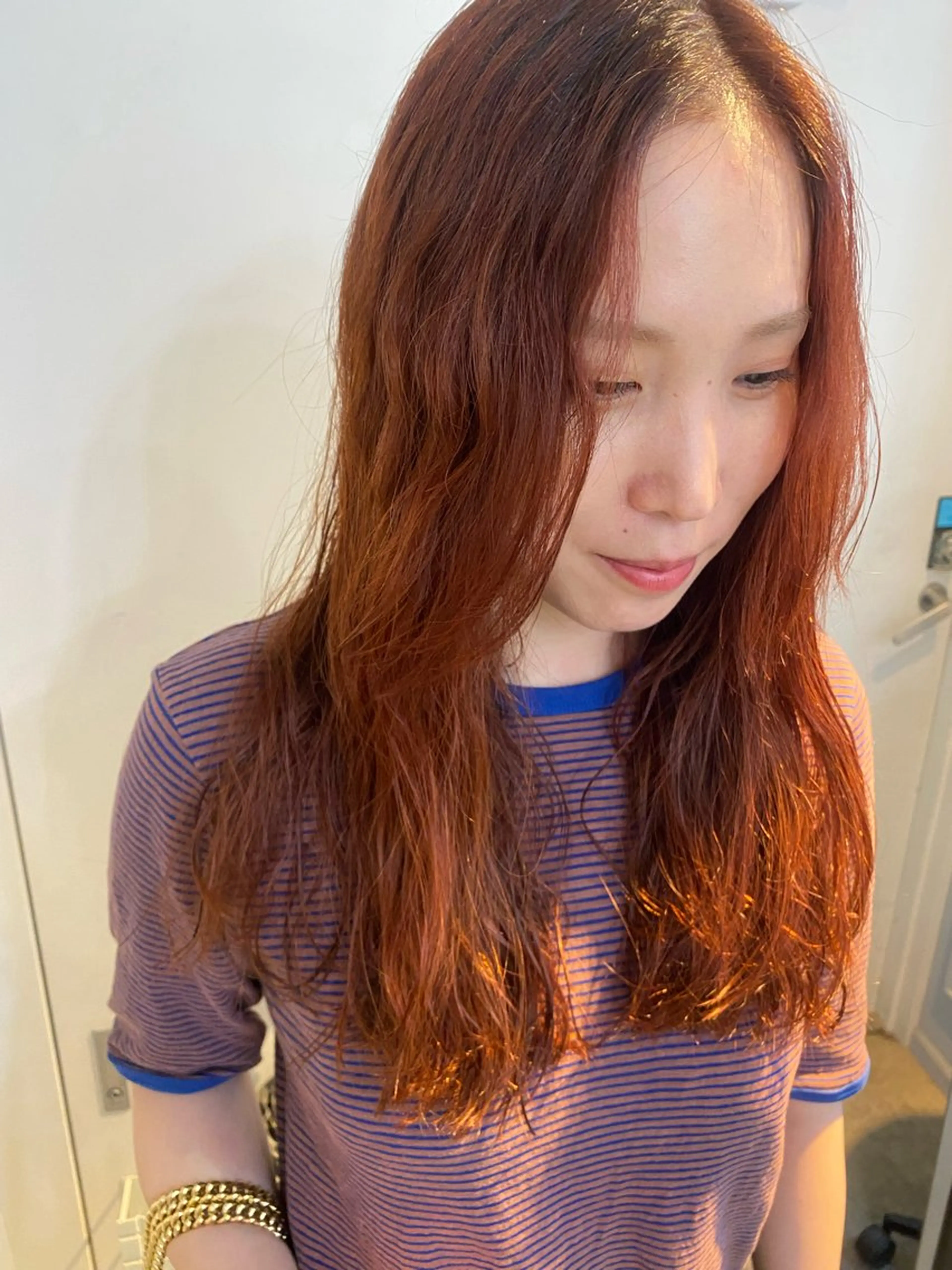 ロング ヘアカラー GINZARay2 風本朱里🐥のヘアスタイル