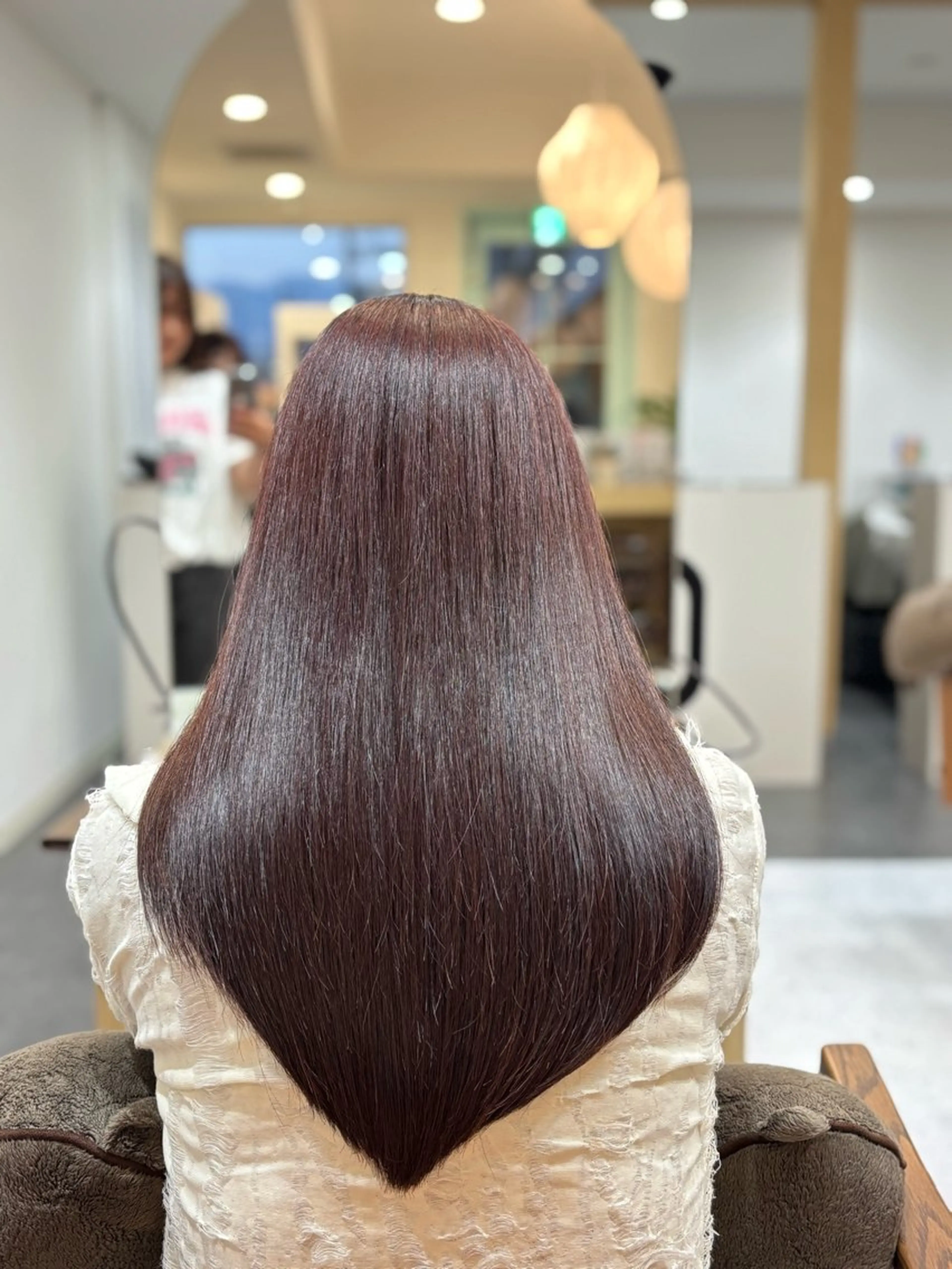 ロング 森井 早苗のヘアスタイル