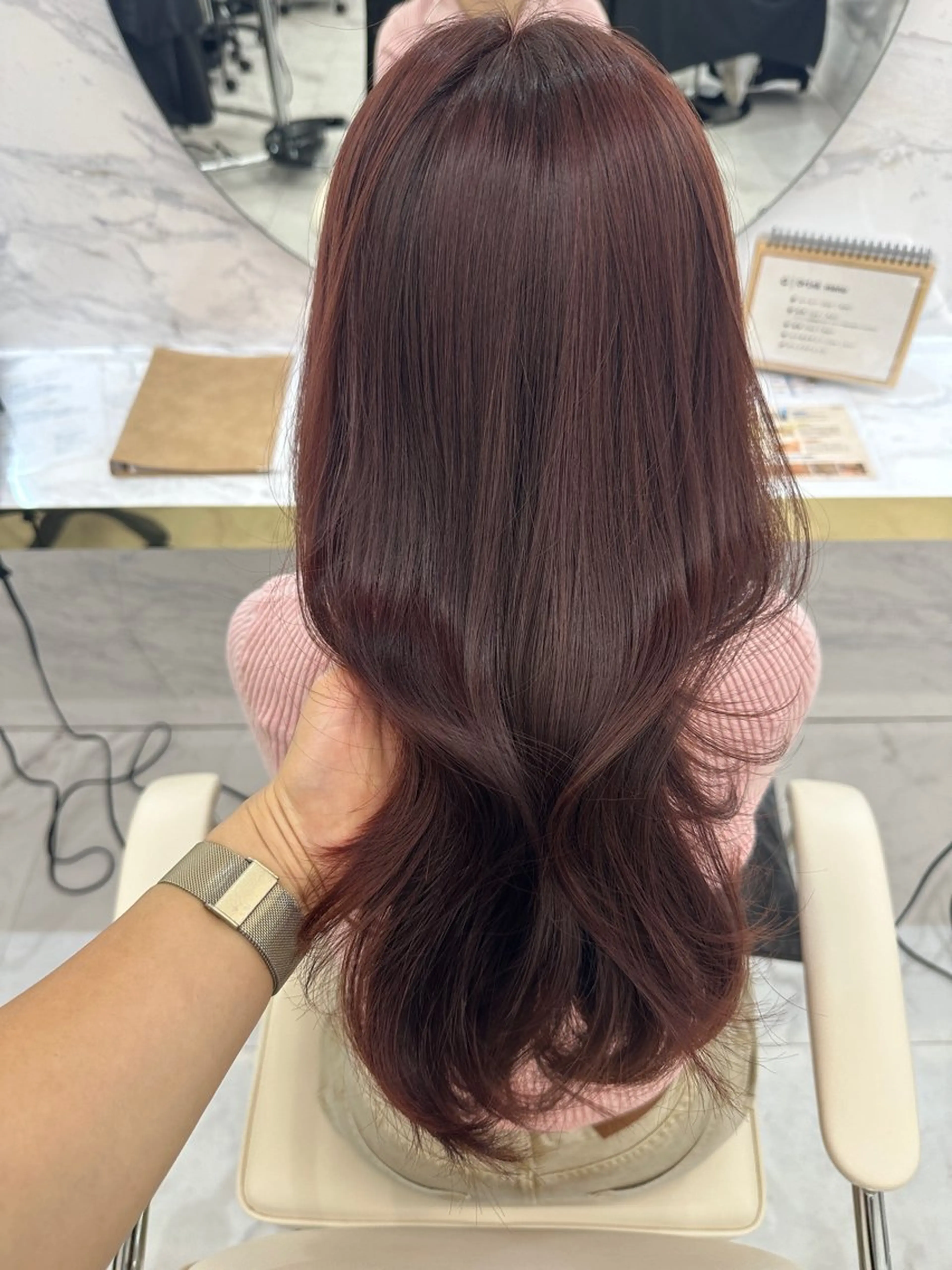 ミディアム 髪質改善 レイヤーカット 似合わせカット カット ヘアカラー トリートメント 似合わせレイヤーカッ ト🩶瀧本美咲のヘアスタイル