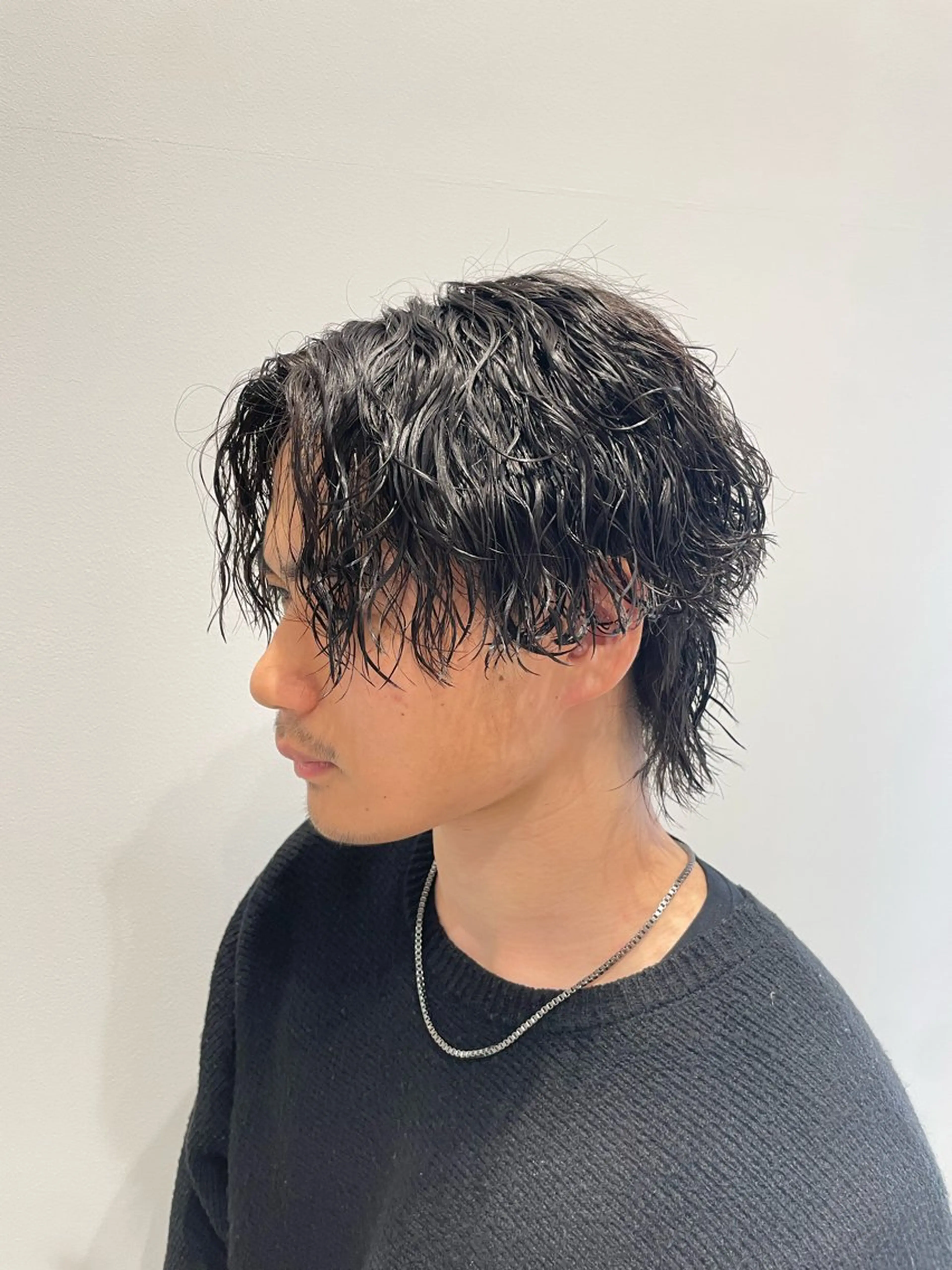 パーマ メンズ 無料ショートモデル 募集中❗️秋山ひらいのヘアスタイル