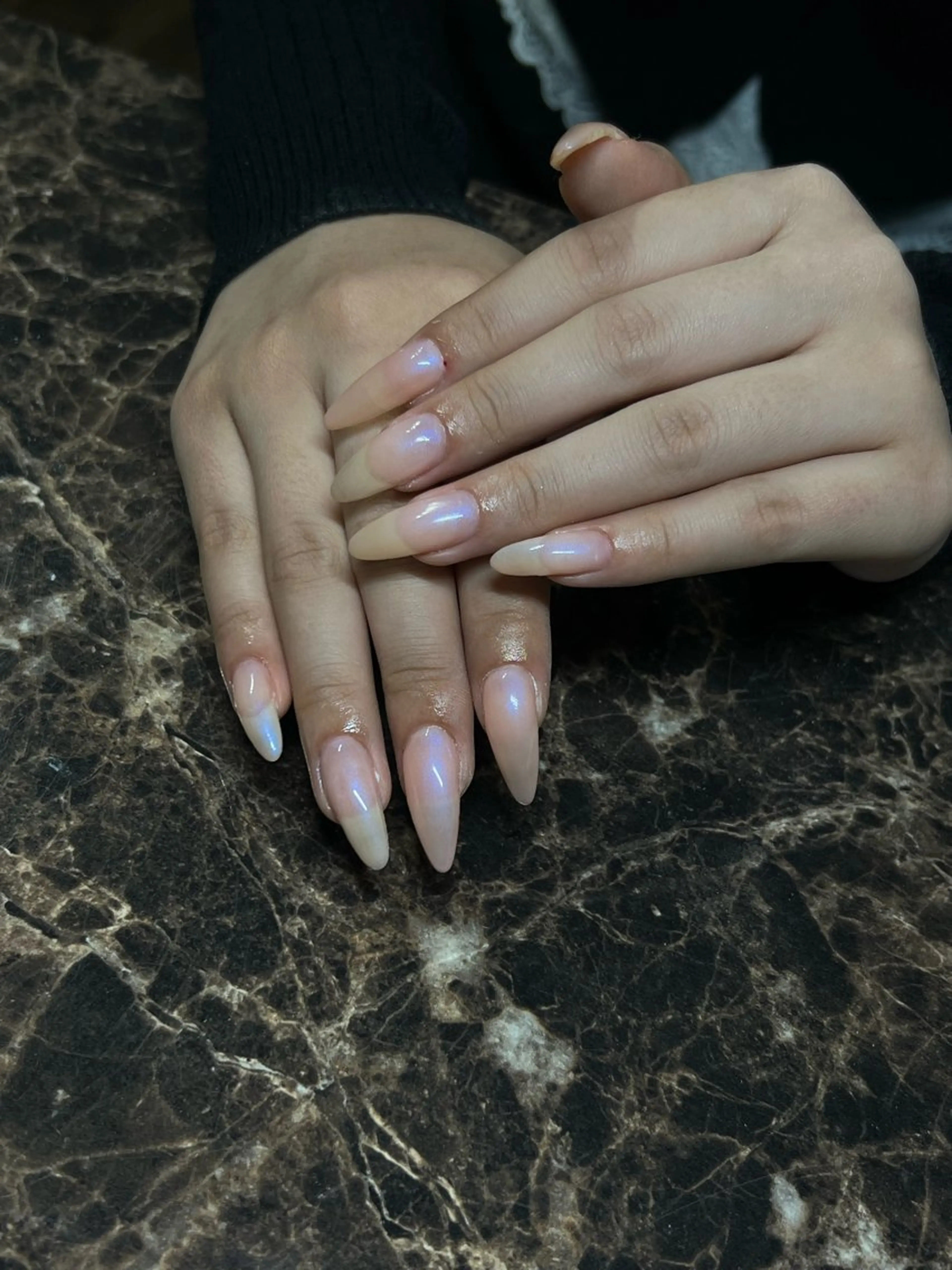ネイル ワンカラーネイル ハンドネイル IROHA NAIL 聖奈のネイルデザイン