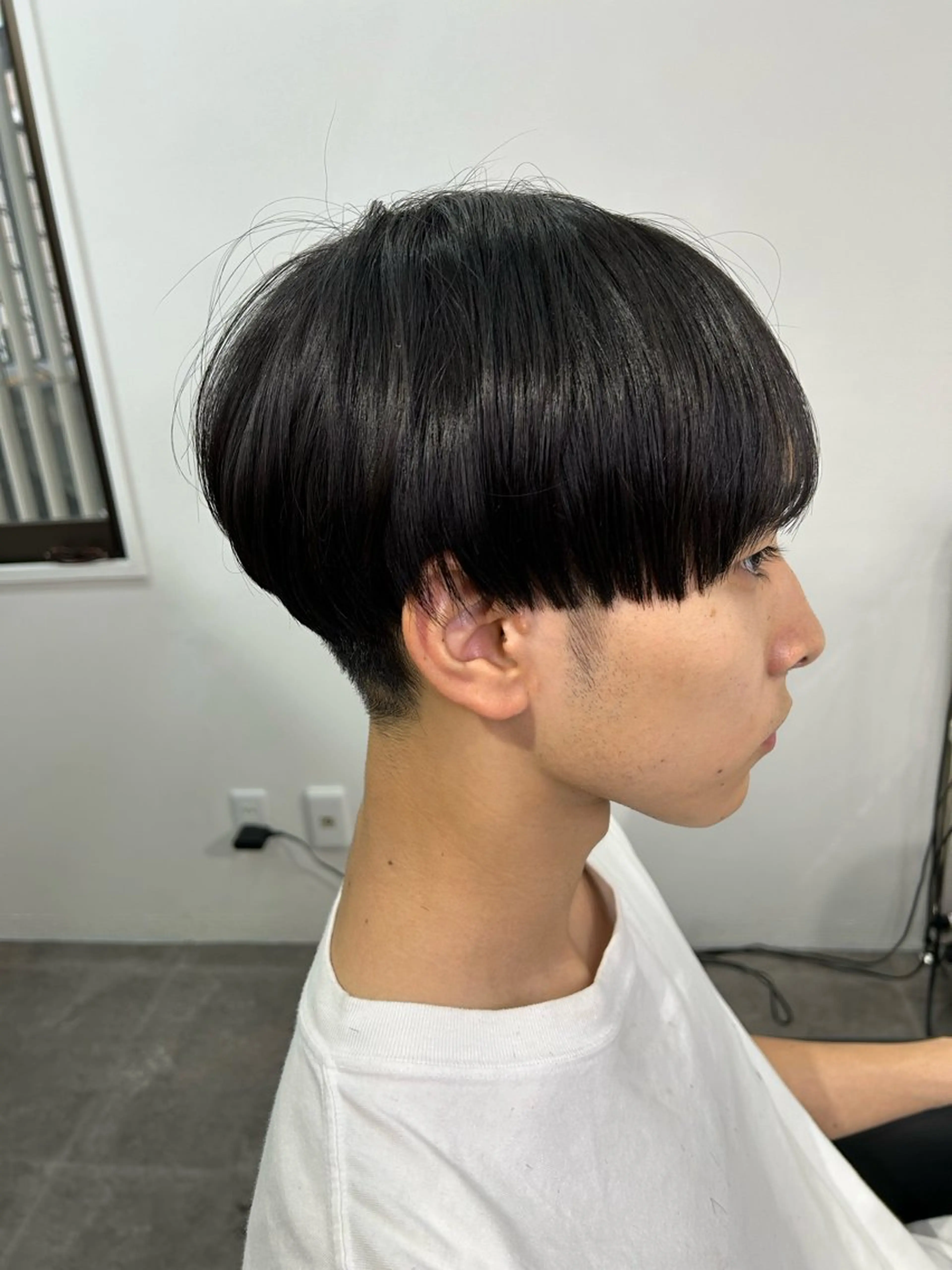 ショート メンズ マッシュ ショートヘア 縮毛矯正 カット トリートメント OKADA/メンズ /カット/眉/縮毛のヘアスタイル