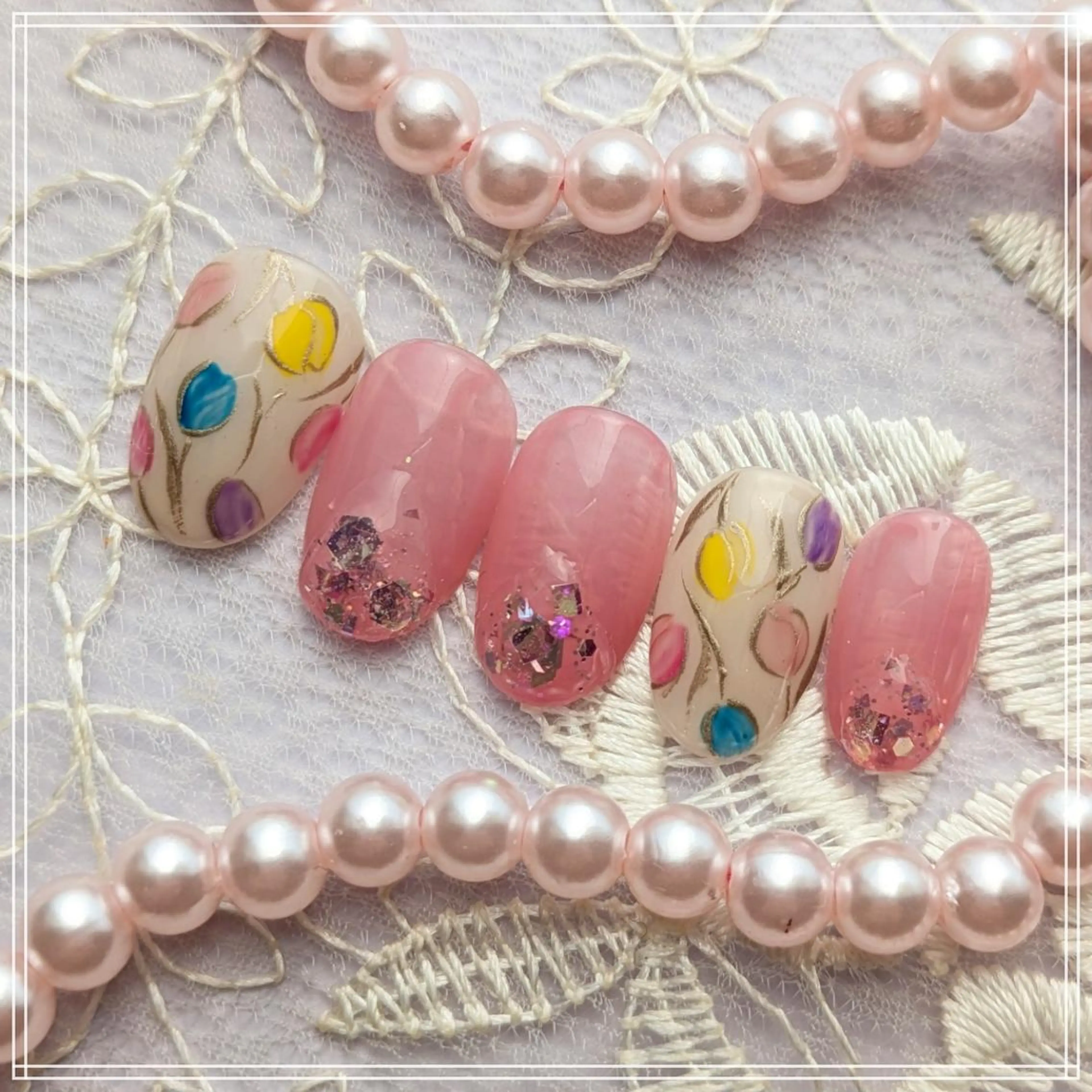 ネイル 山田 麻衣のネイルデザイン