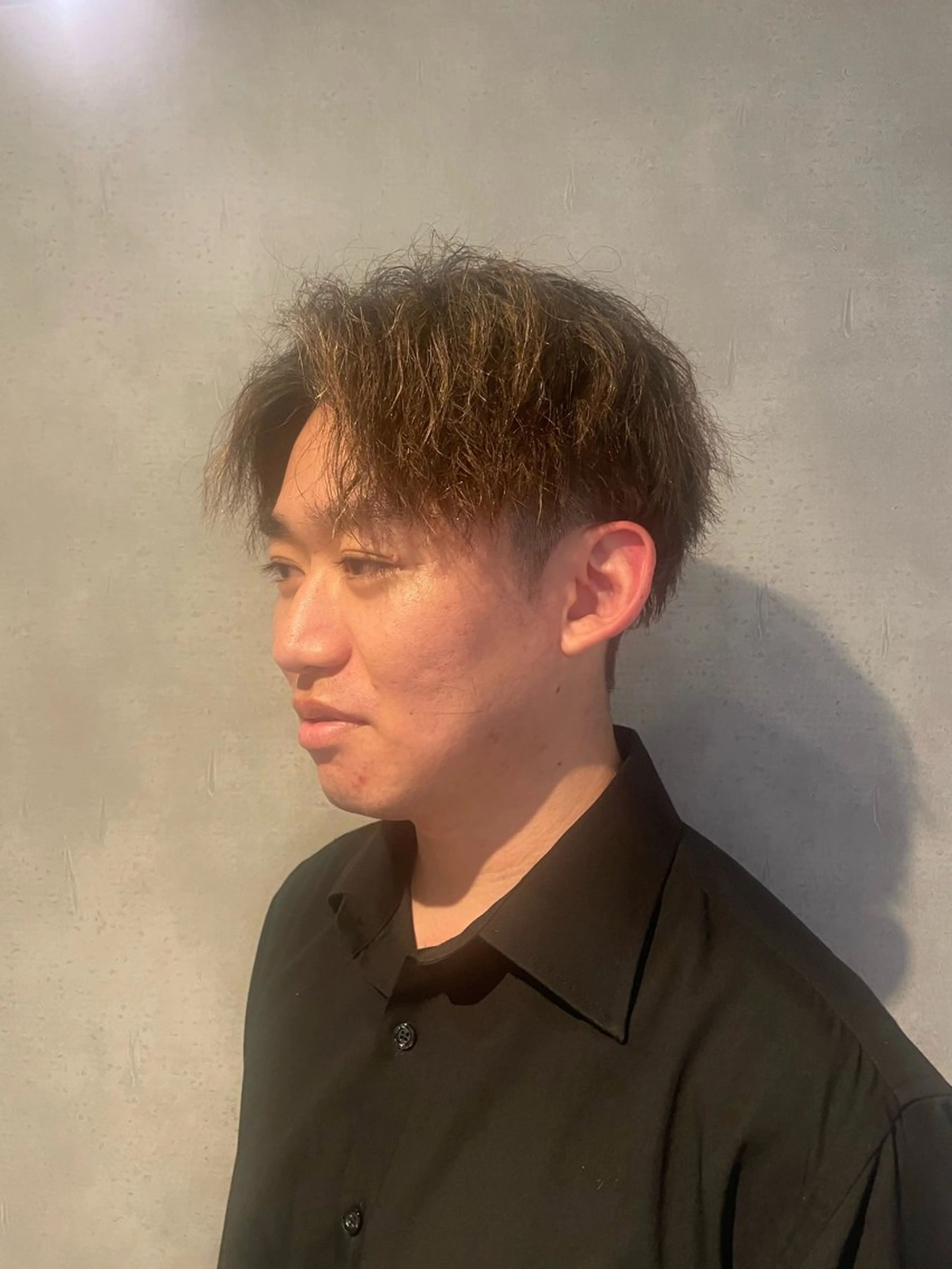 メンズ カット ヘアセット フリーランスシェアサロンルレイル所属・心斎橋/メンズ /ルレイル/地形真希のヘアスタイル