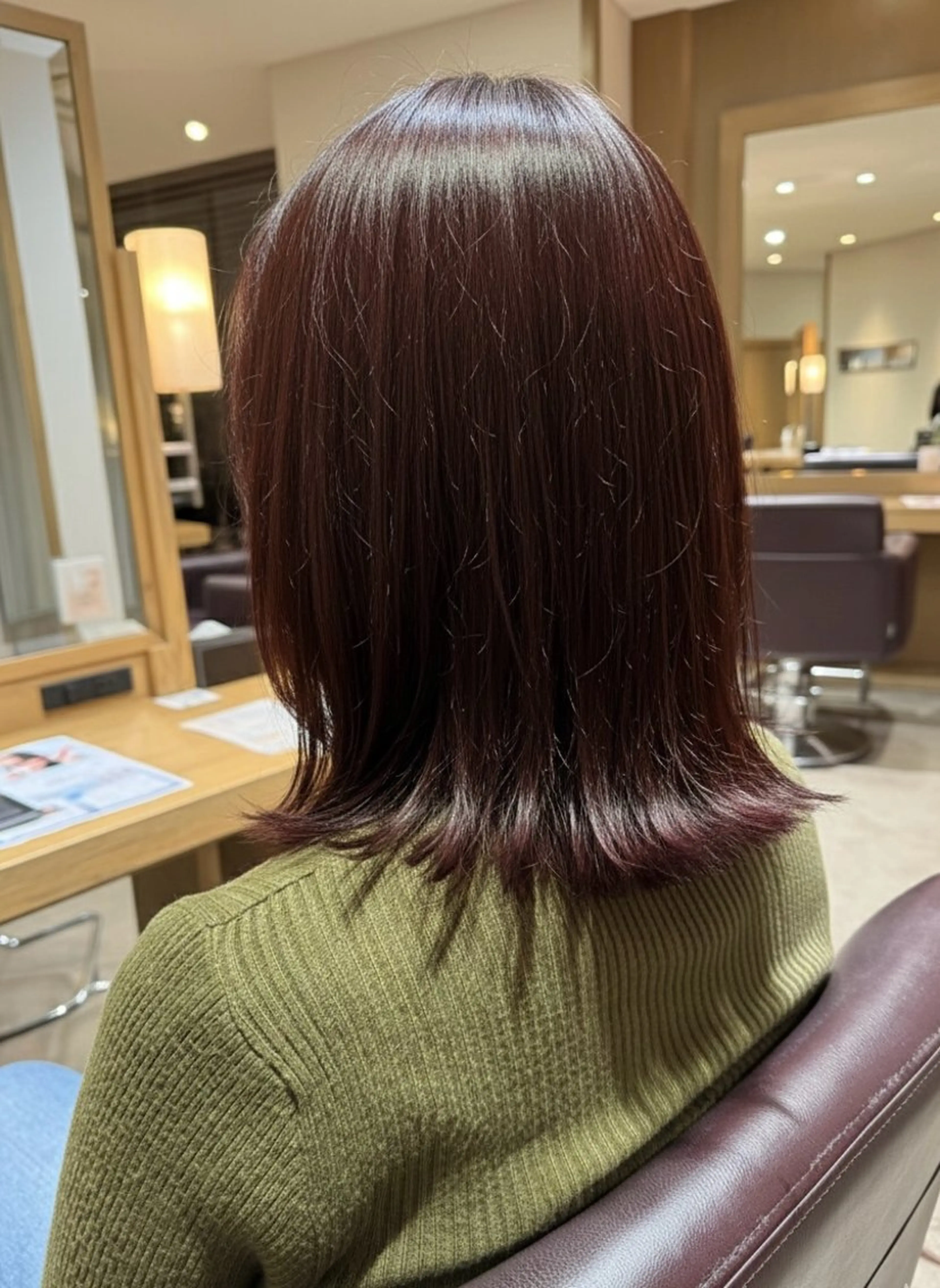 ミディアム カット 津田 幹太のヘアスタイル