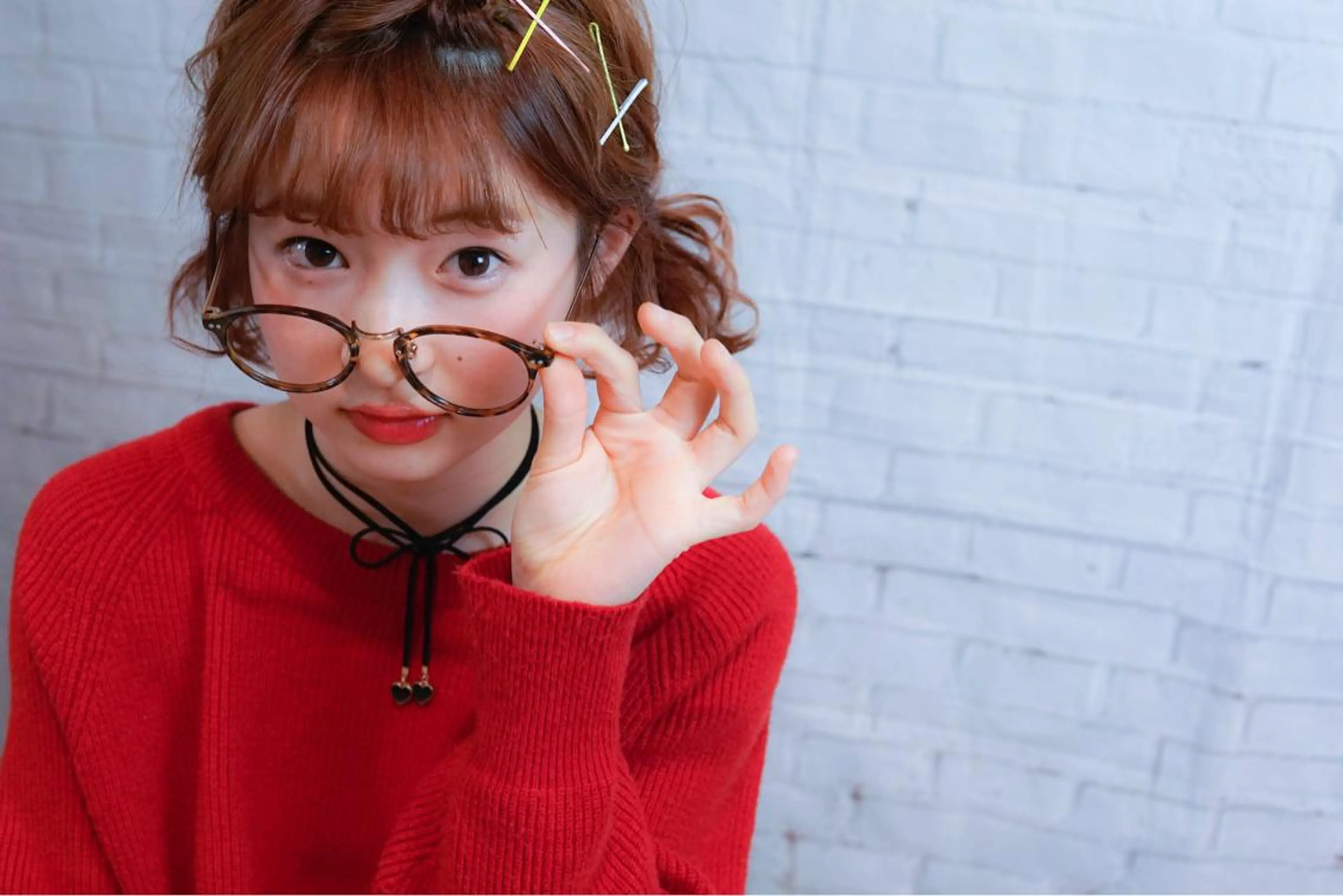 ヘアアレンジ ツインテール 髪質改善、エクステ 山口卓哉のヘアスタイル