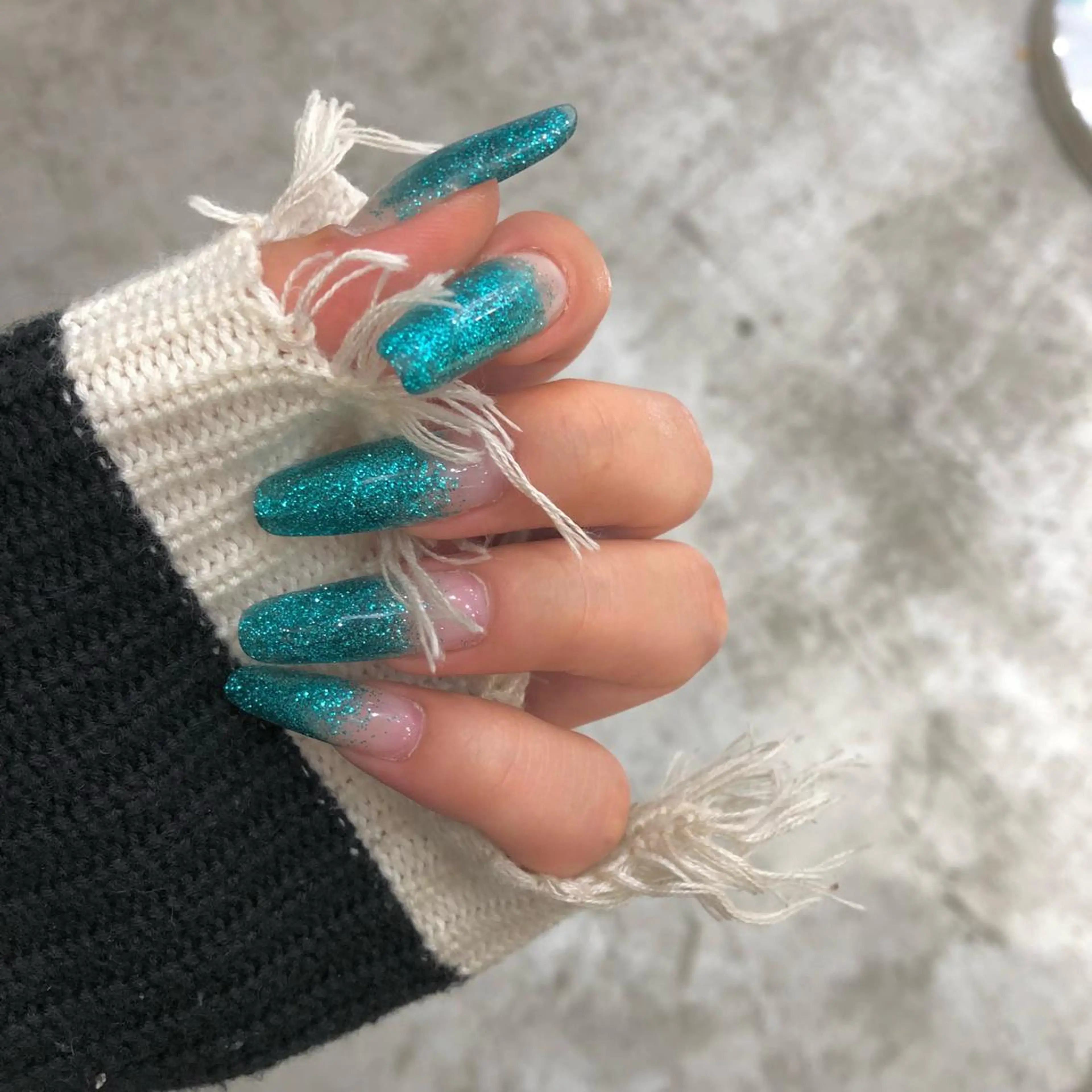 ロング ネイル 🦋Kiyomi. 🦋のネイルデザイン