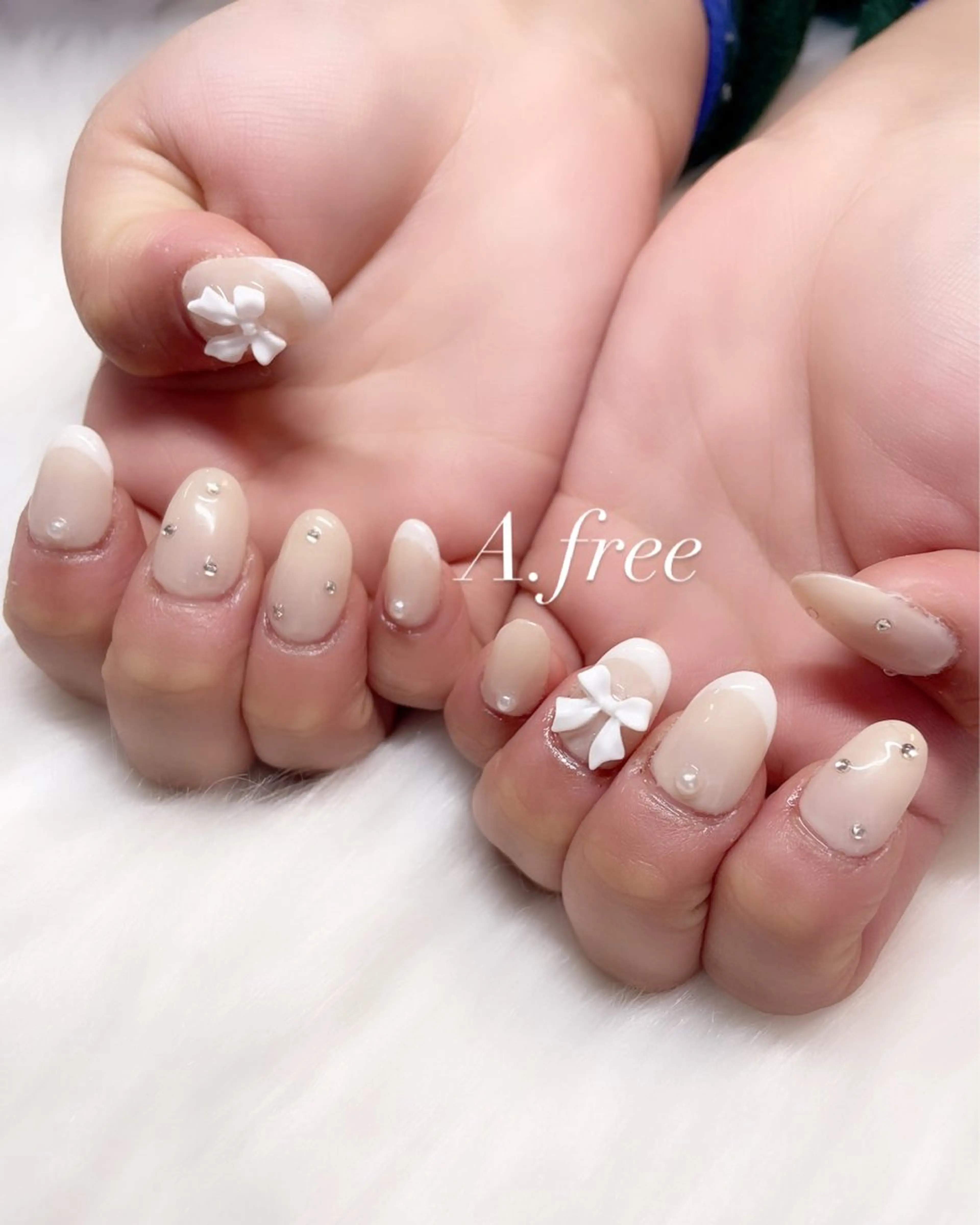 ネイル A.free✧*｡ アレルギー対応✧*｡のネイルデザイン