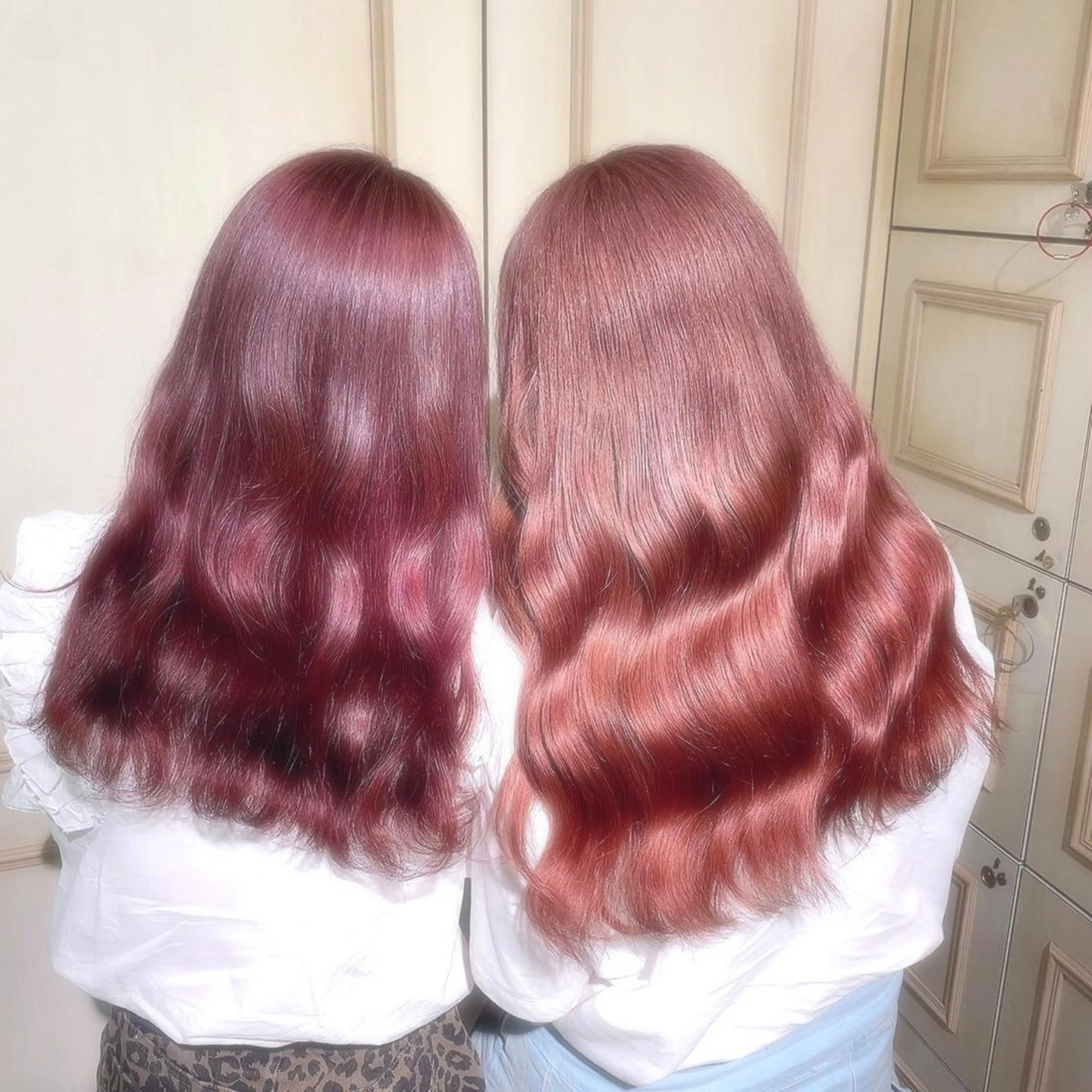 ロング カラー ブリーチ ピンクカラー ハイトーン職人 ♡中島凱人のヘアスタイル
