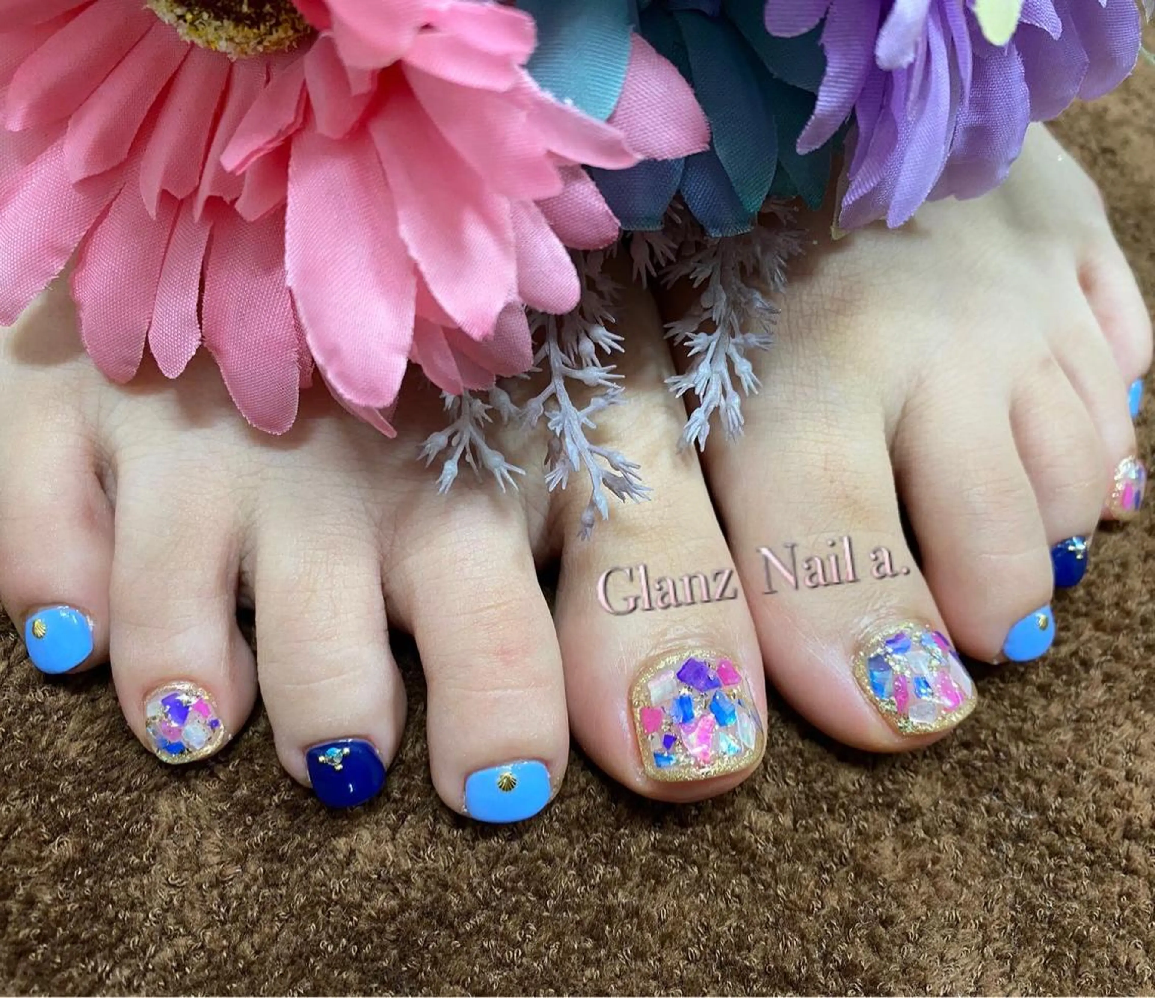 ネイル 夏ネイル Glanz  Nail aのネイルデザイン