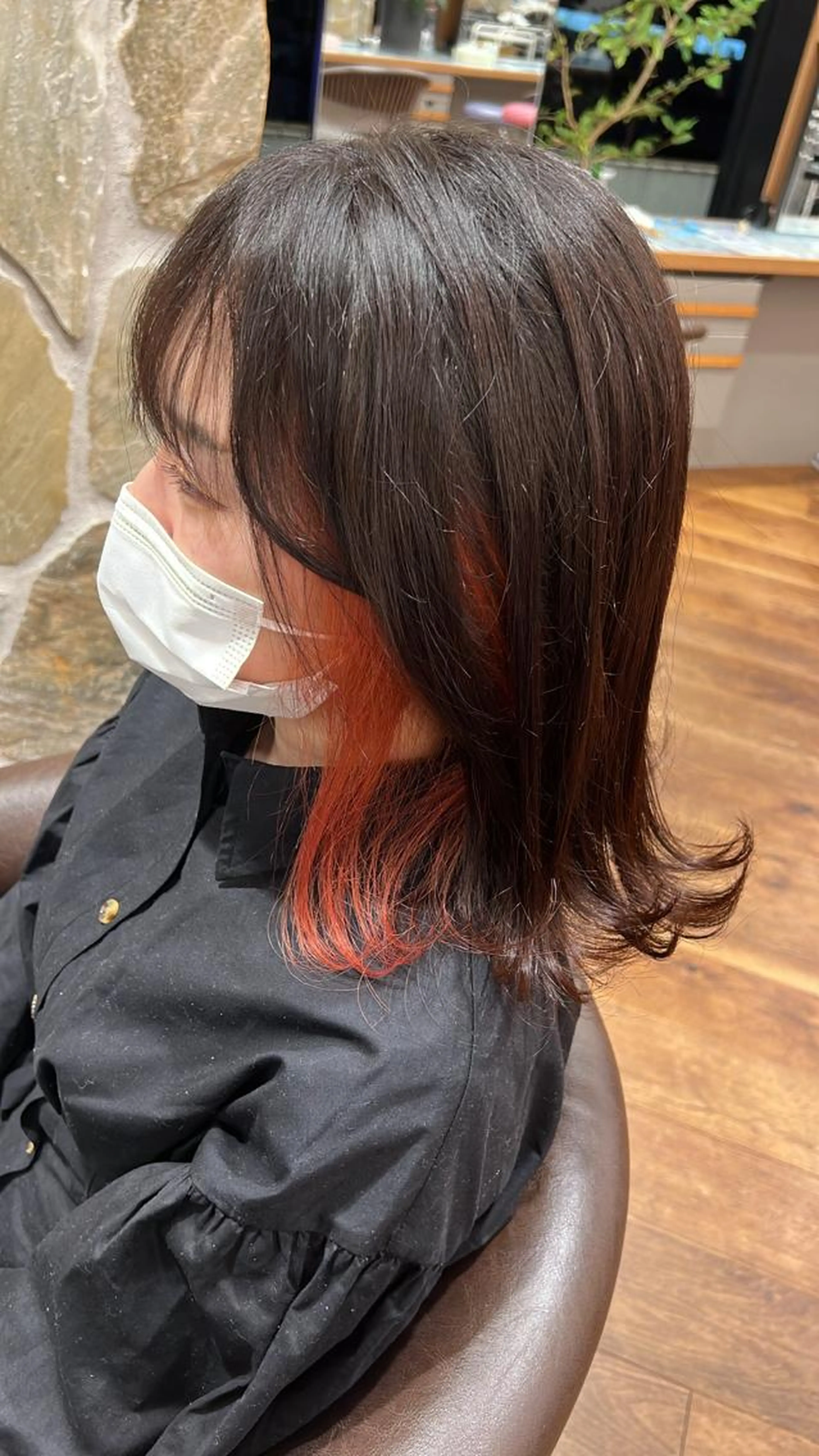 インナーカラー(オンカラー込み)+ カラー(インナー以外)+トリートメントの写真