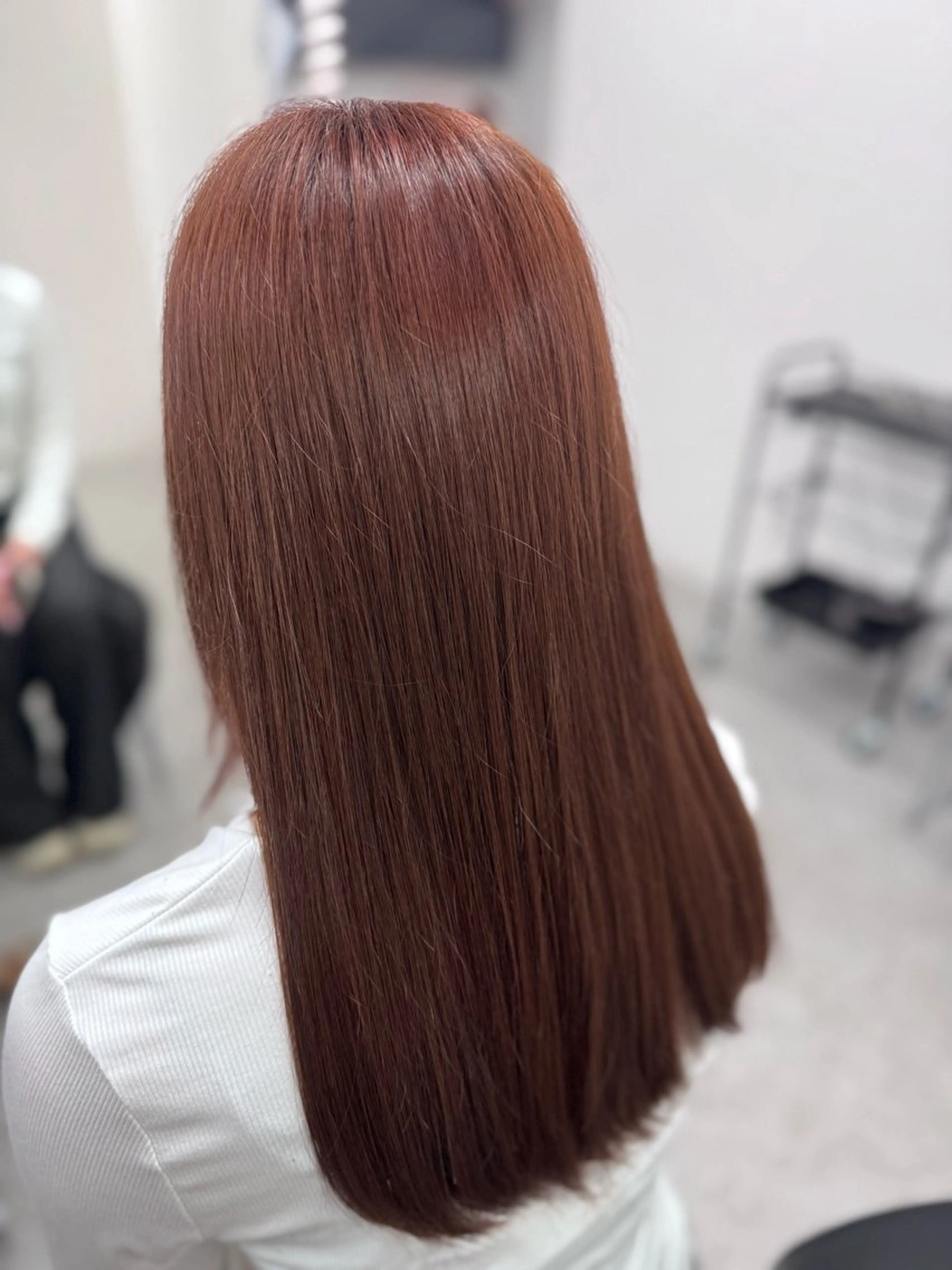 ロング カラー ヘアカラー トリートメント 透明感カラー/ chinatsuのヘアスタイル