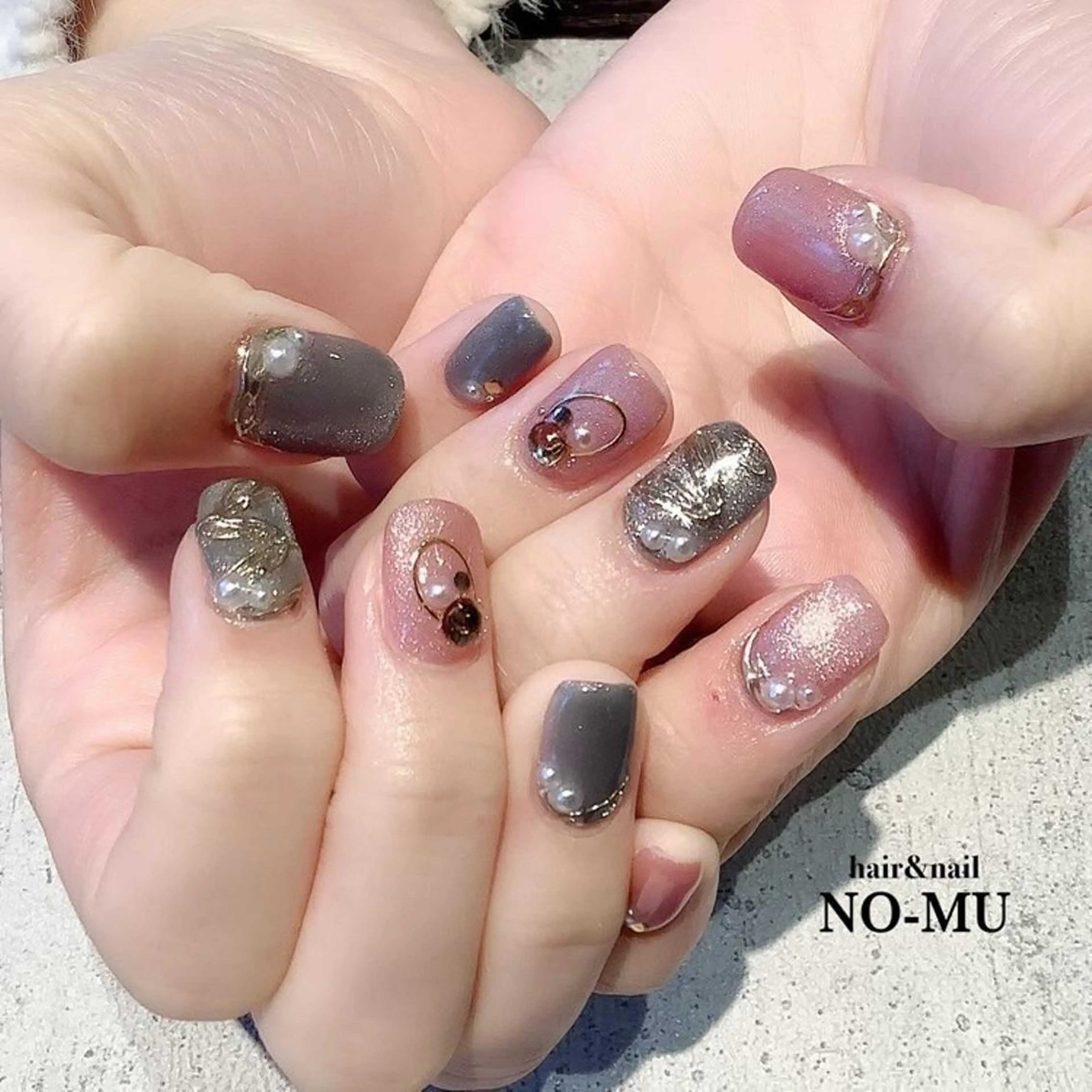 ネイル ハンドネイル hair＆nail NO-MUのネイルデザイン