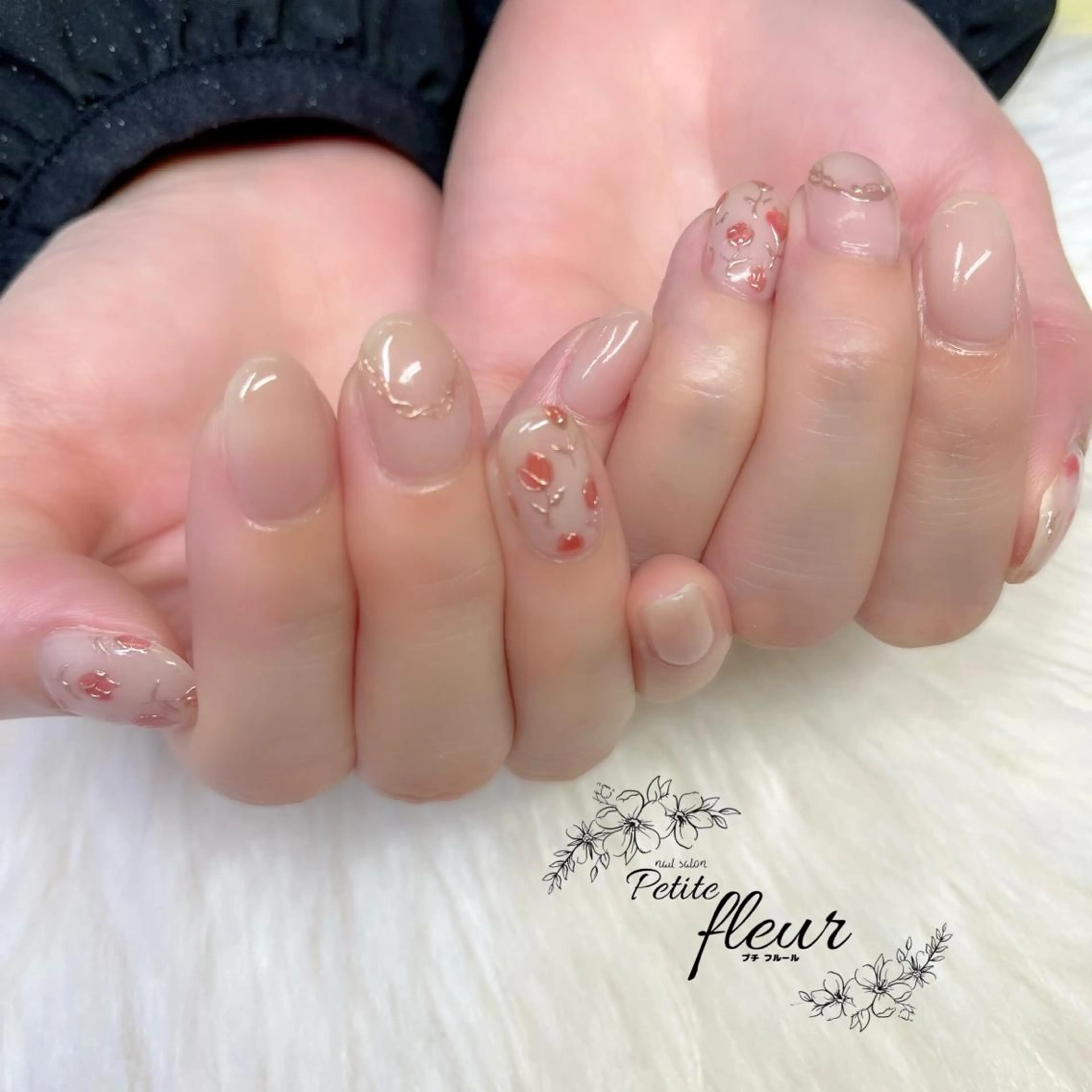 ネイル ❁⃘*。Petite fleur❁⃘*りさのネイルデザイン