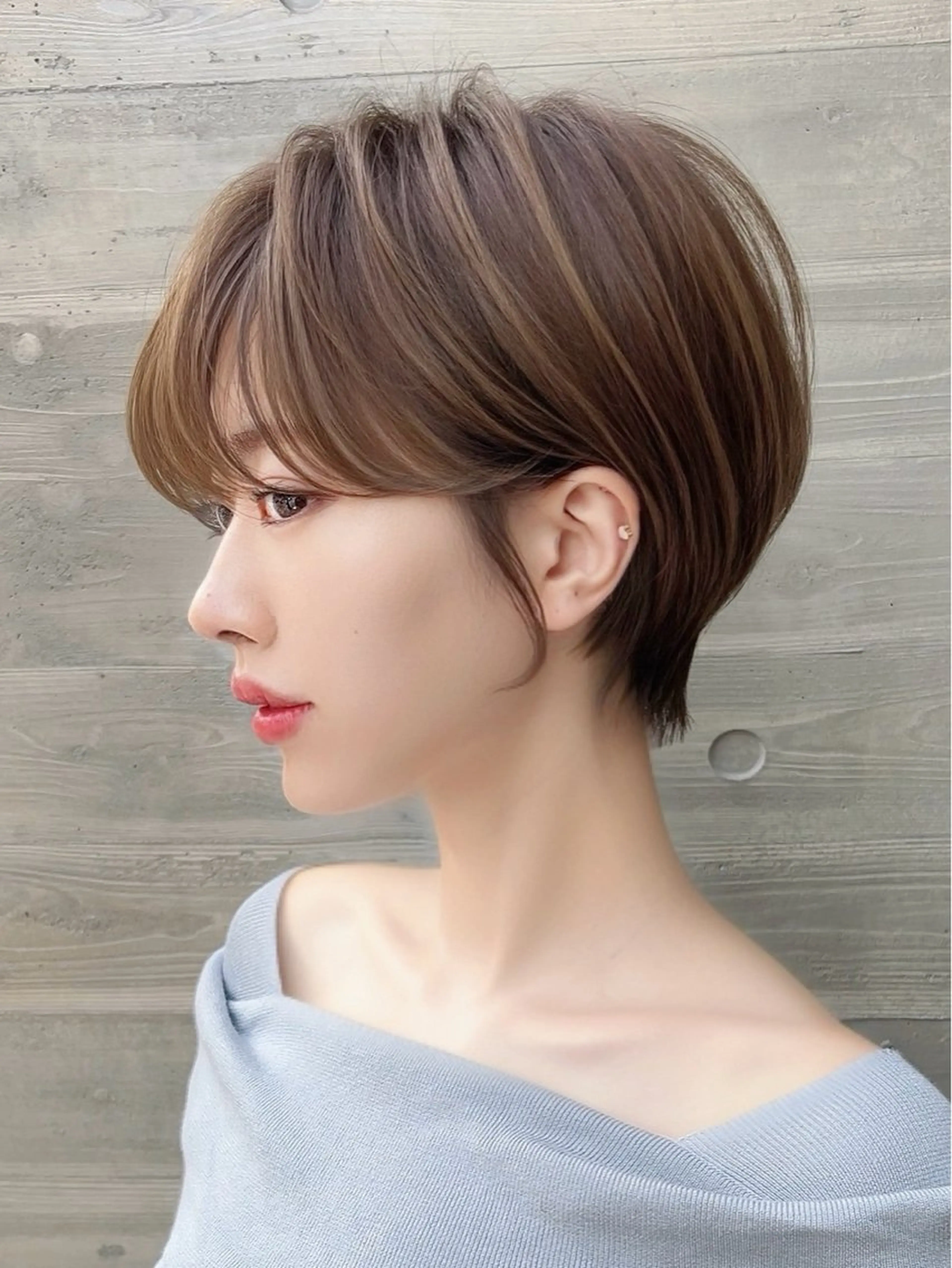 ショート カラー カット ヘアカラー トリートメント 表参道ショート・ボブ 特化/たかつのヘアスタイル