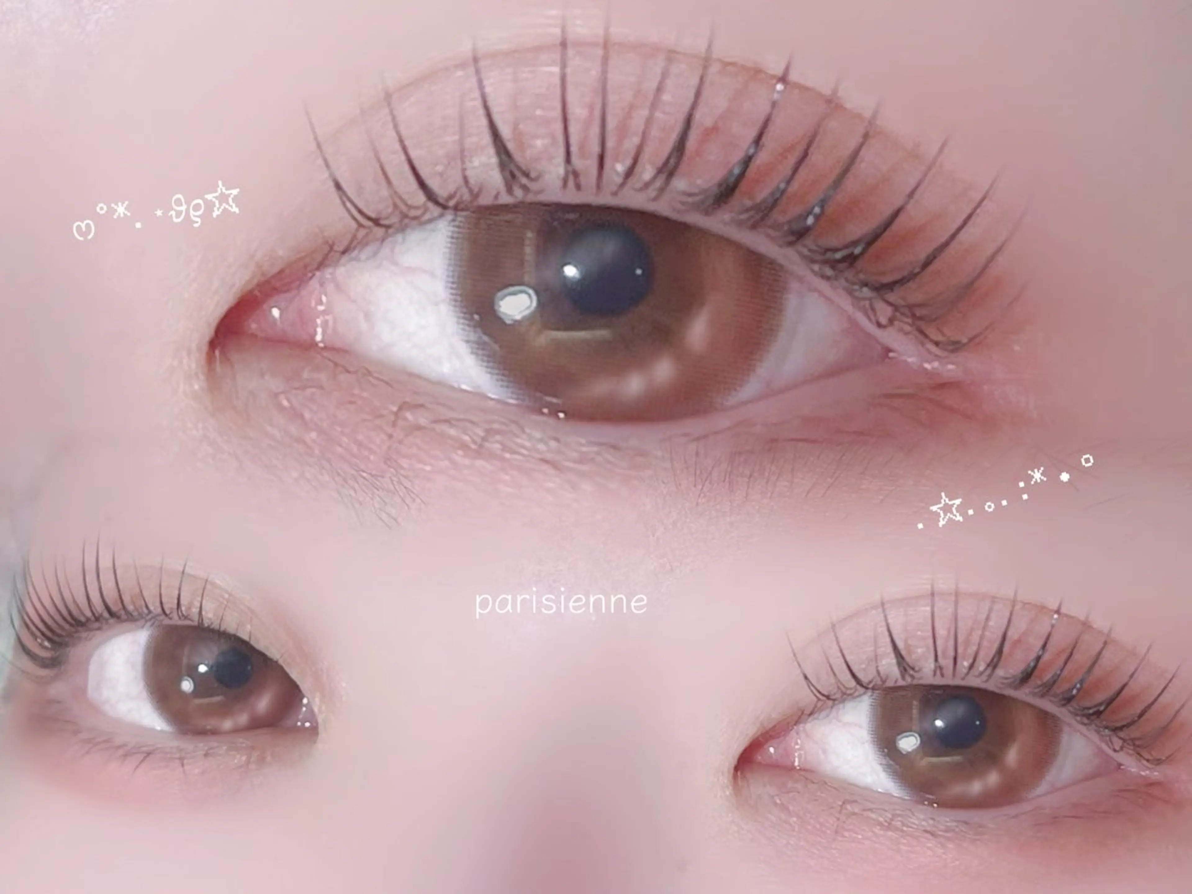 マツエク・マツパ パリジェンヌラッシュリフト SalonEF 芽生/MEIのマツエク・マツパデザイン