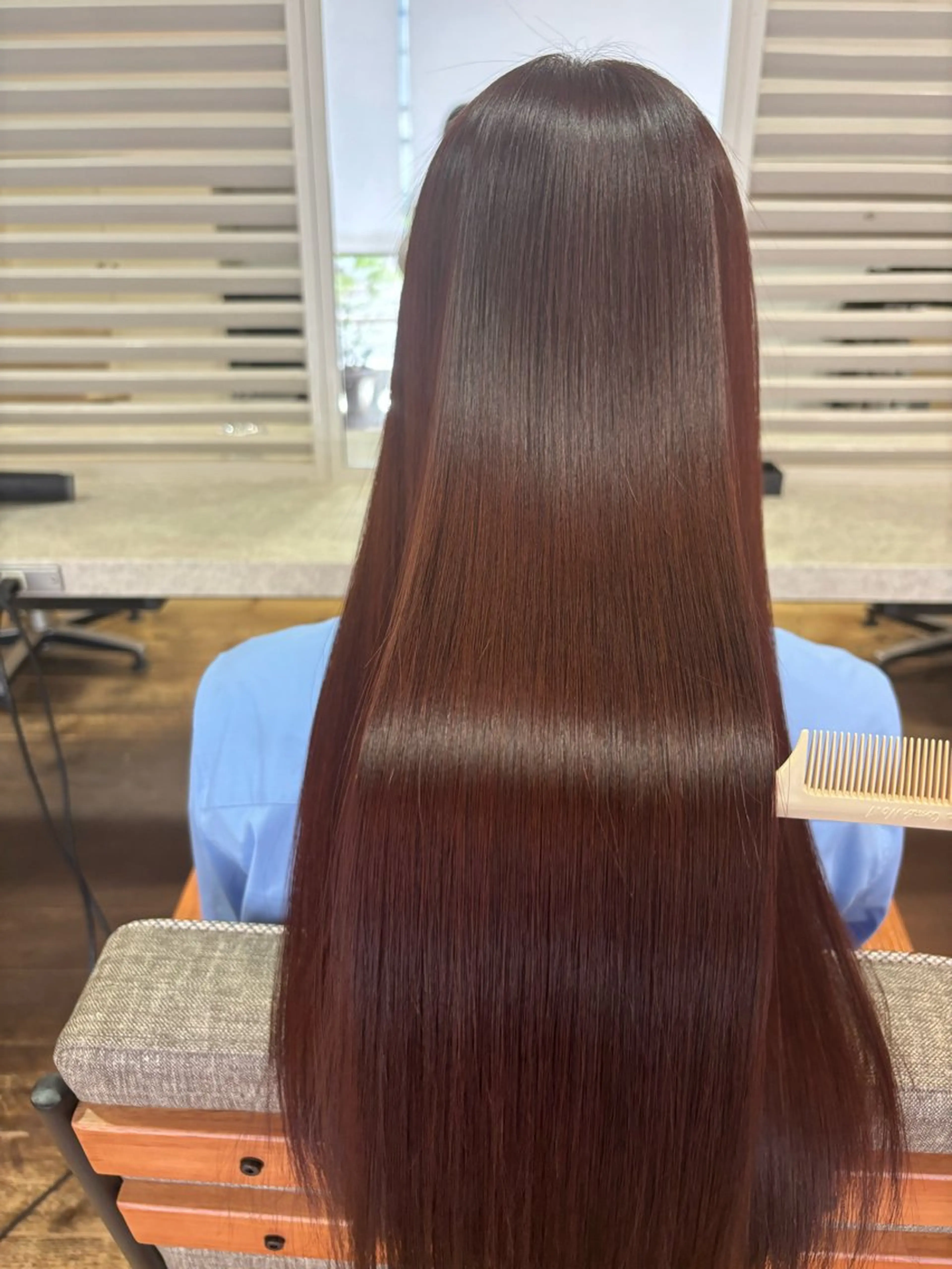 ロング トリートメント 酸熱トリートメント 髪質改善 jewelboxのヘアスタイル