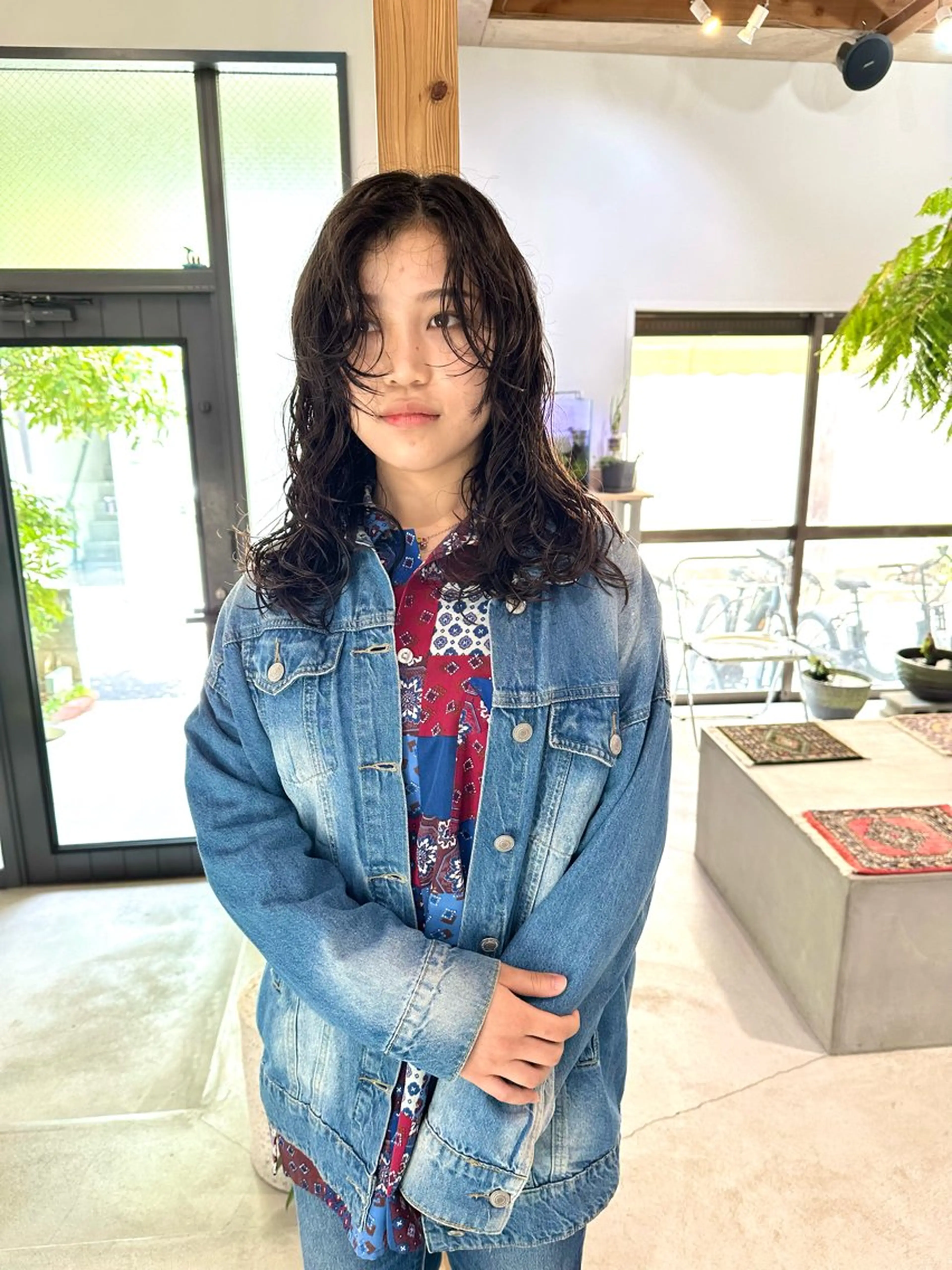 ロング ロング パーマ ＬＥＮＣ所属・mai ボブ /メンズカットのヘアスタイル