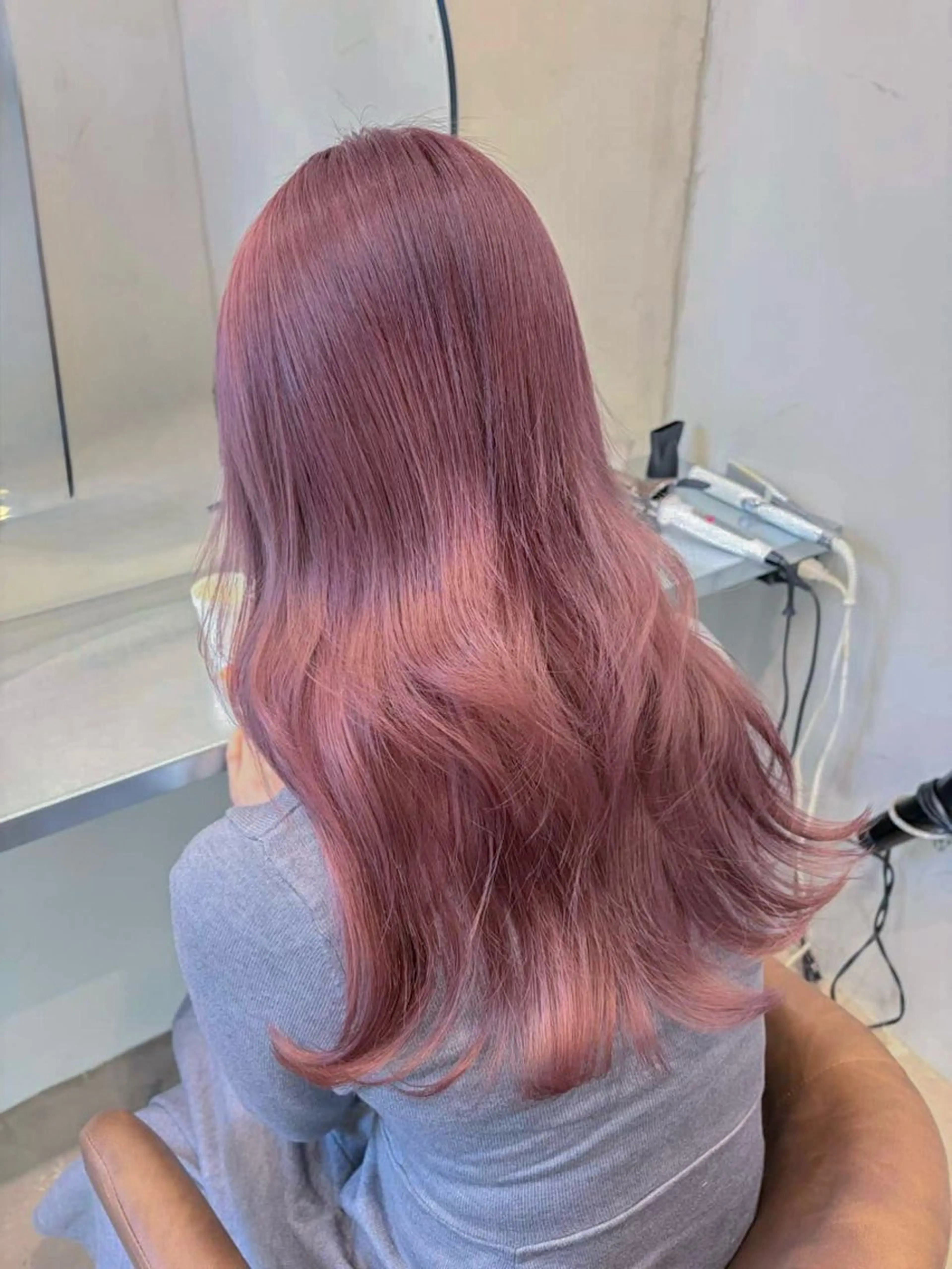 🩵本日限定🩵【 ⭐️ブリーチあり/カットあり⭐️ 】カット+ダブルカラー+3step トリートメントの写真