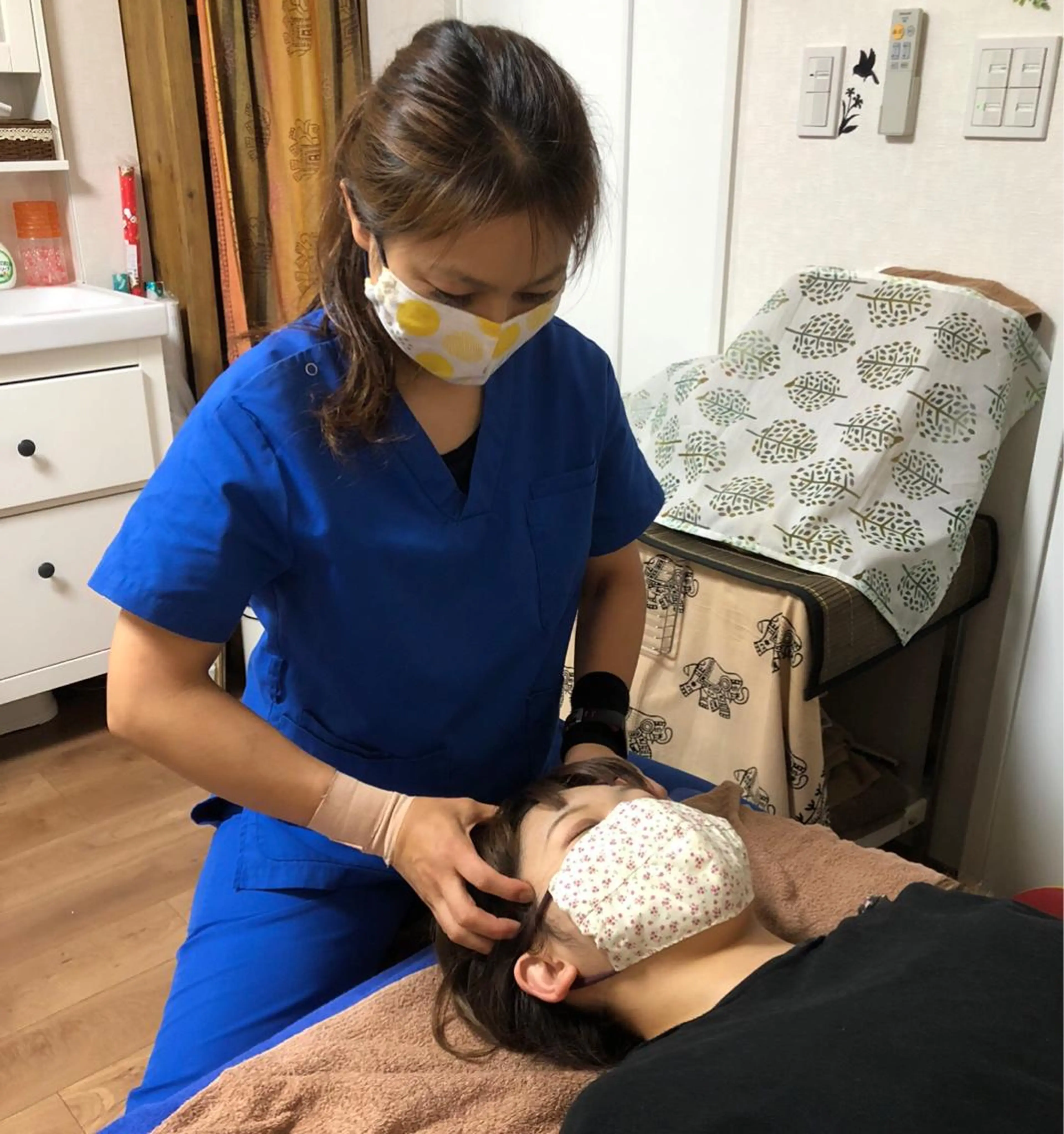 (ミニモ限定)ベッドセラピー、ネックセラピー、アイセラピー　10分の写真