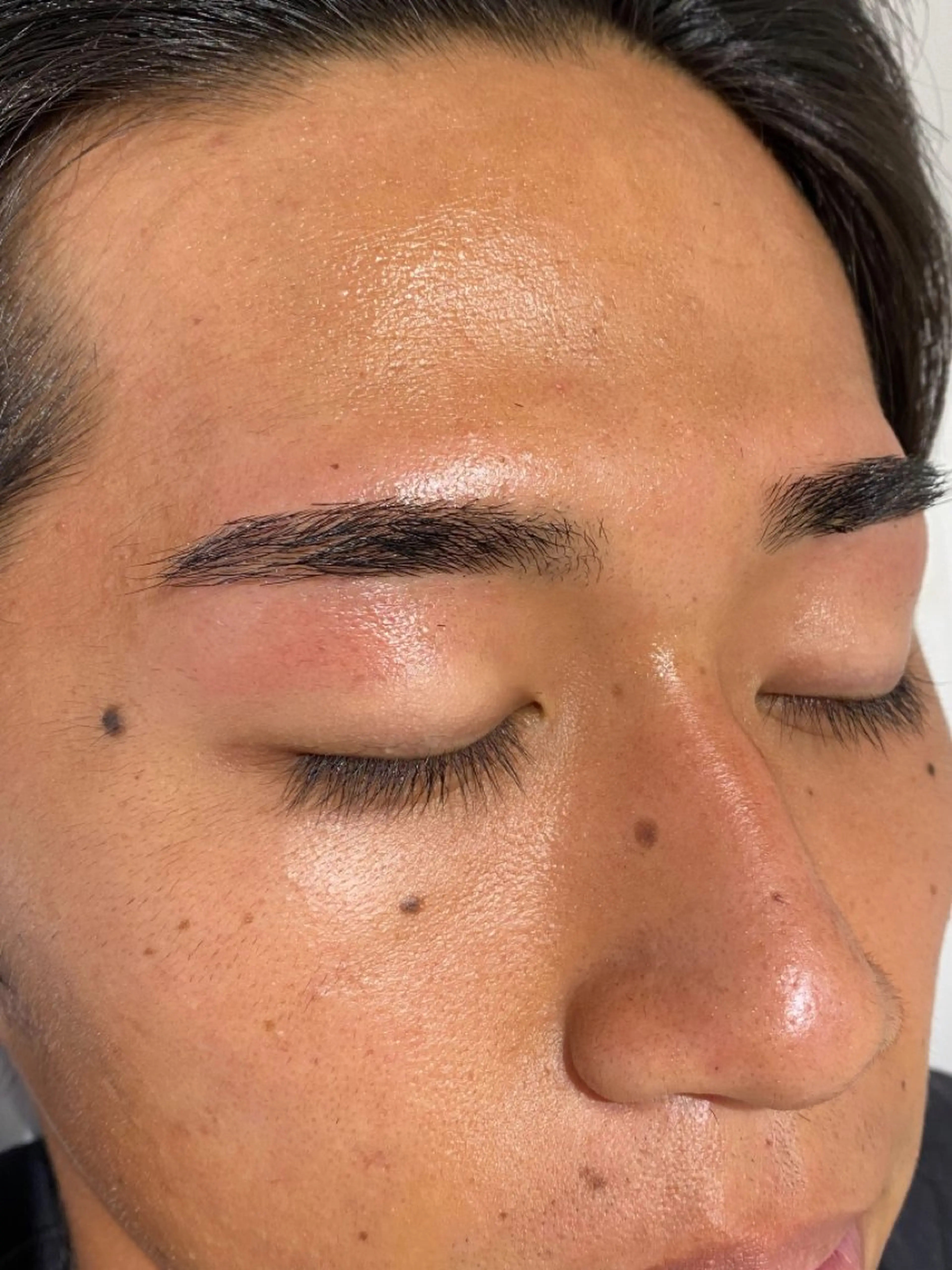 メンズ アイブロウ 眉カット 梅田/メンズパーマ /短髪/田中崇奨のヘアスタイル