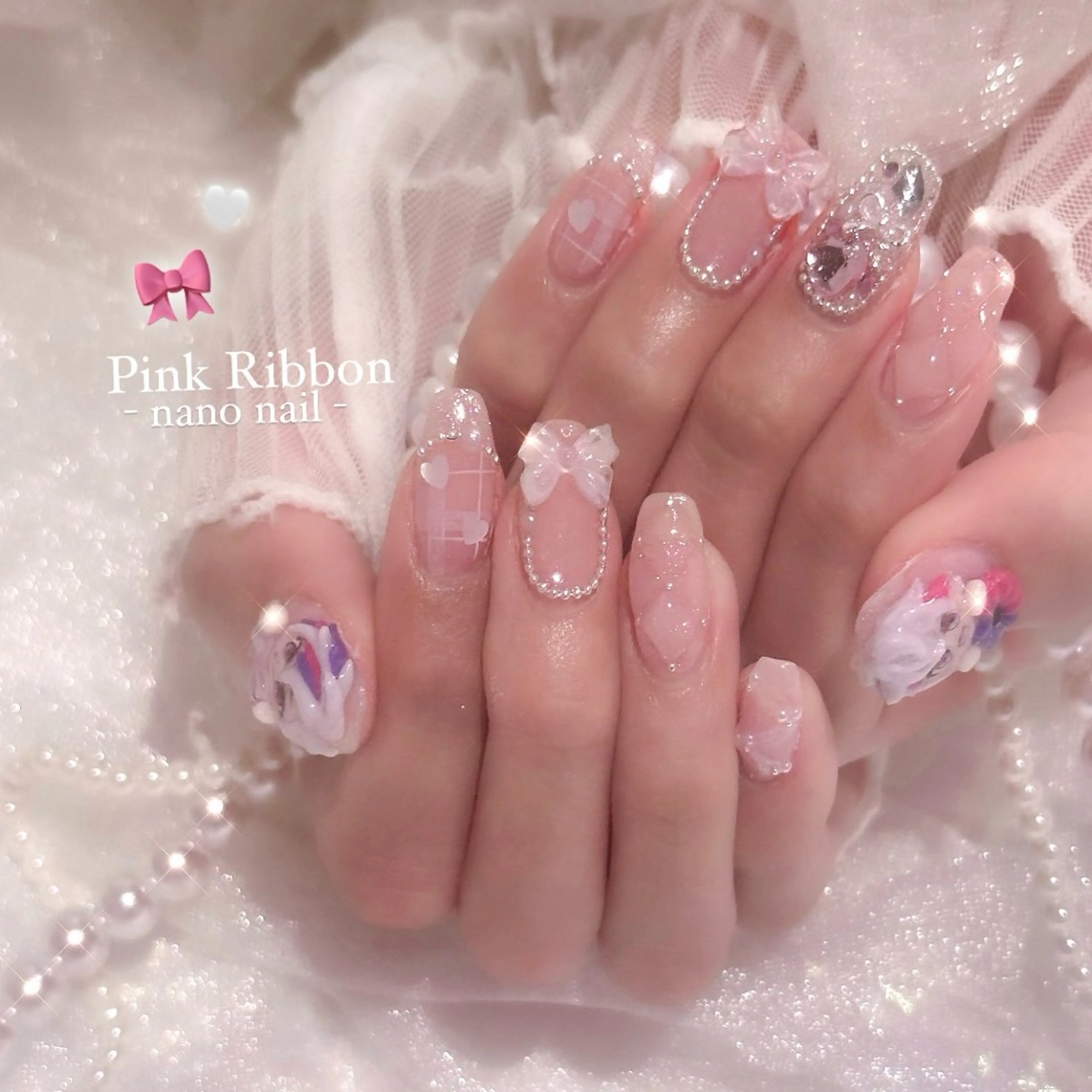 ネイル nano nail☁ 久屋大通💫のネイルデザイン