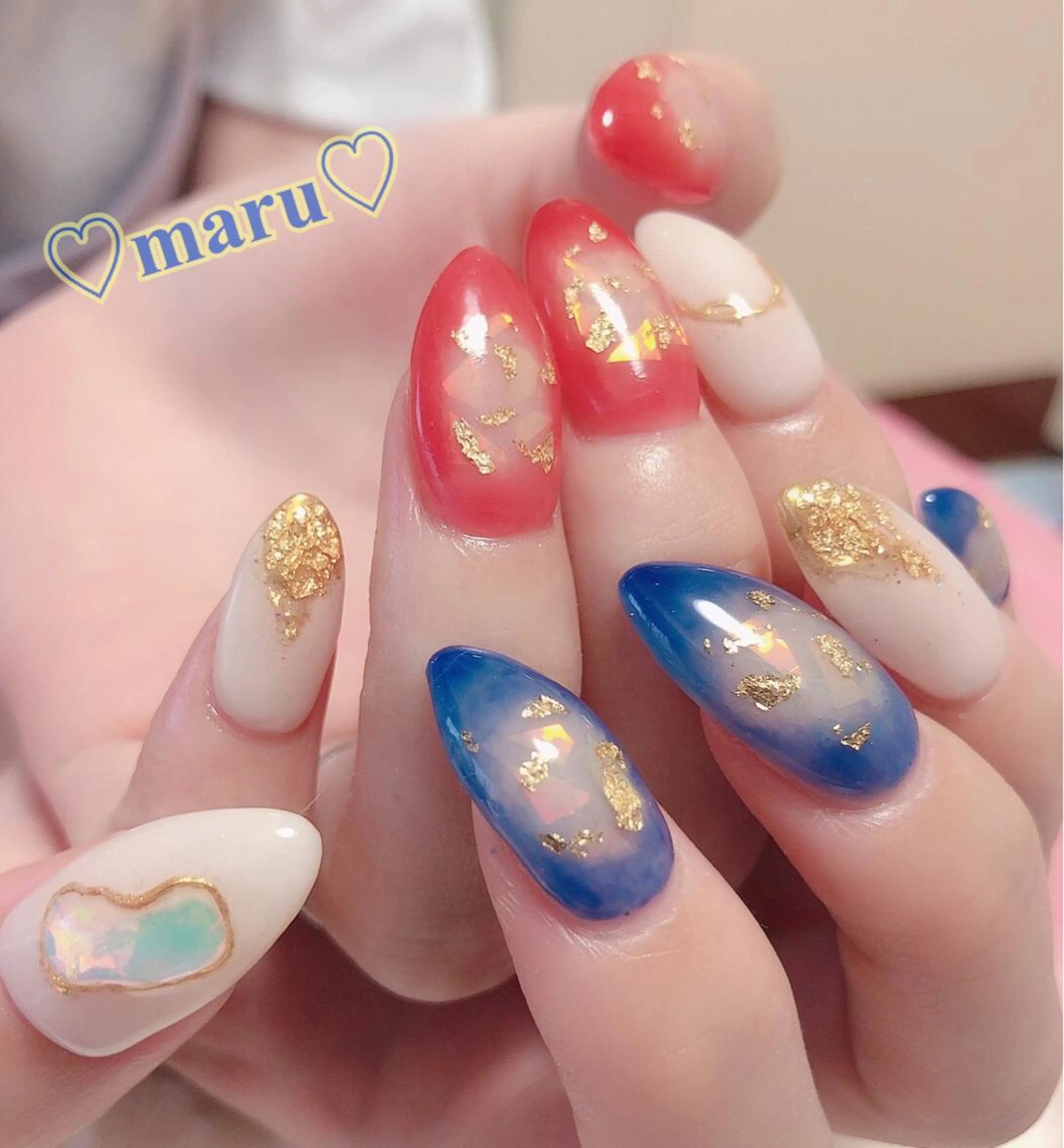 ネイル ハンドネイル フットネイル まるみ♡7/1〜値上 げ致します(>_<)のその他イメージ