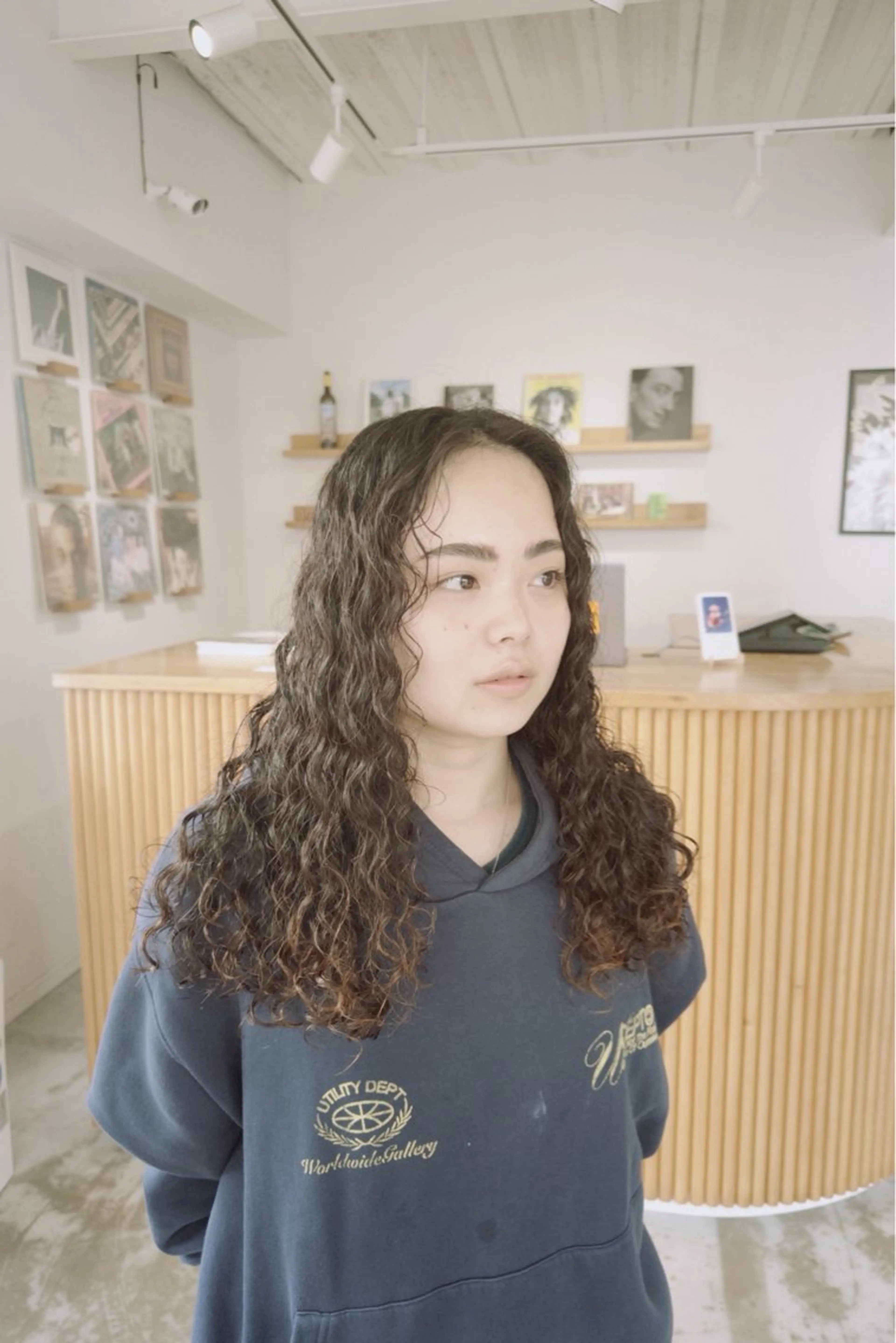 パーマ AOI✖️ BY MY SIDEのヘアスタイル