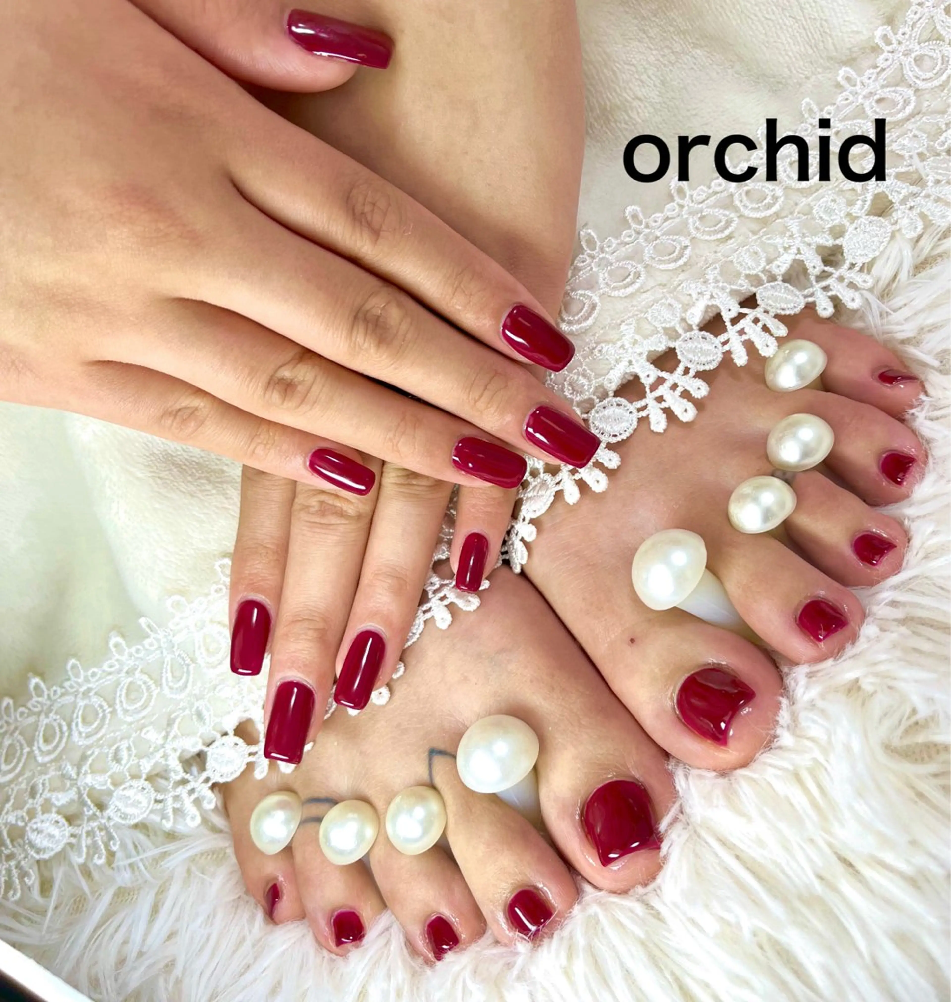 ネイル orchid ♡オーキッドのネイルデザイン
