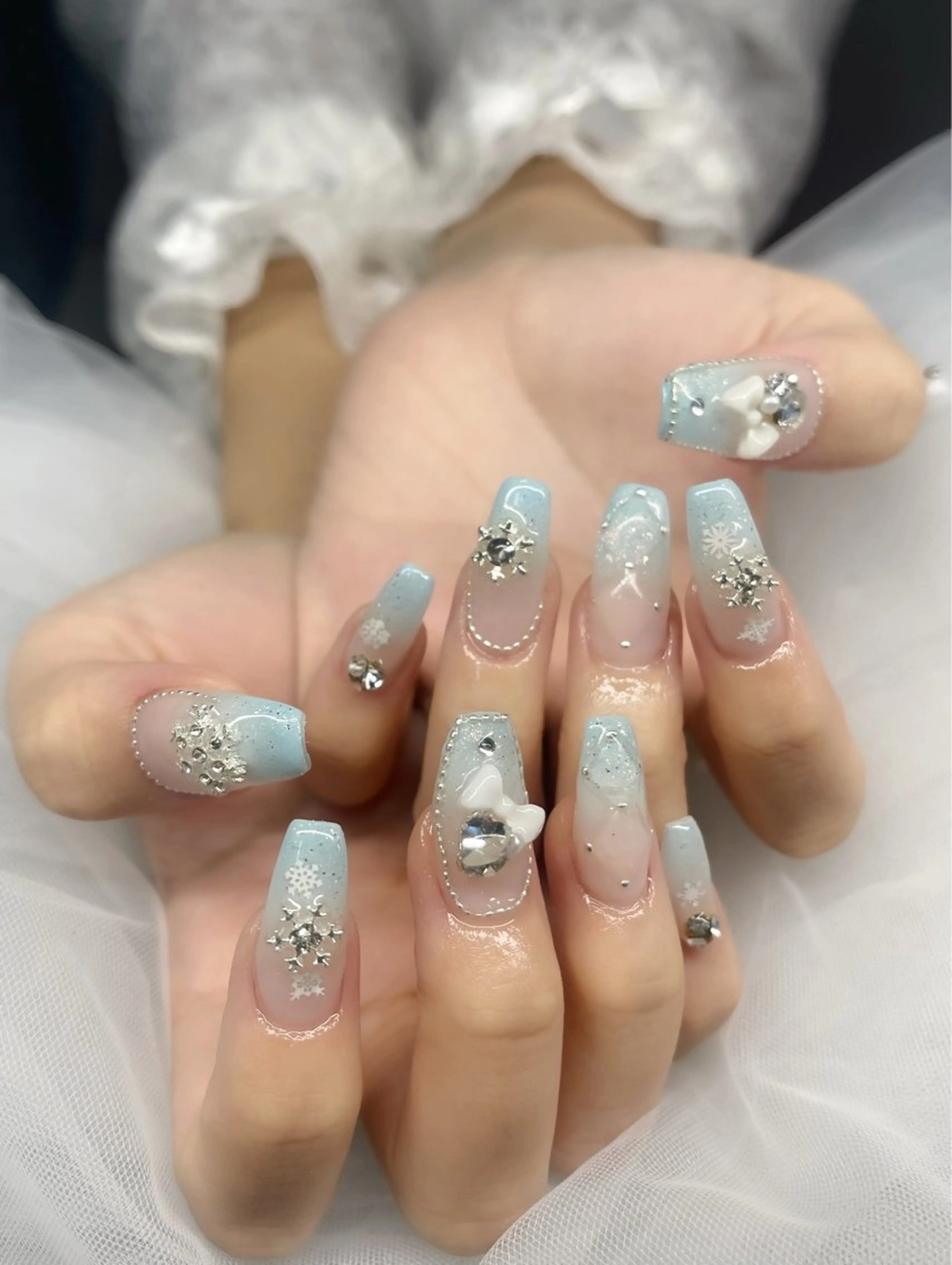 ネイル ハイネイル 自宅サロンのネイルデザイン